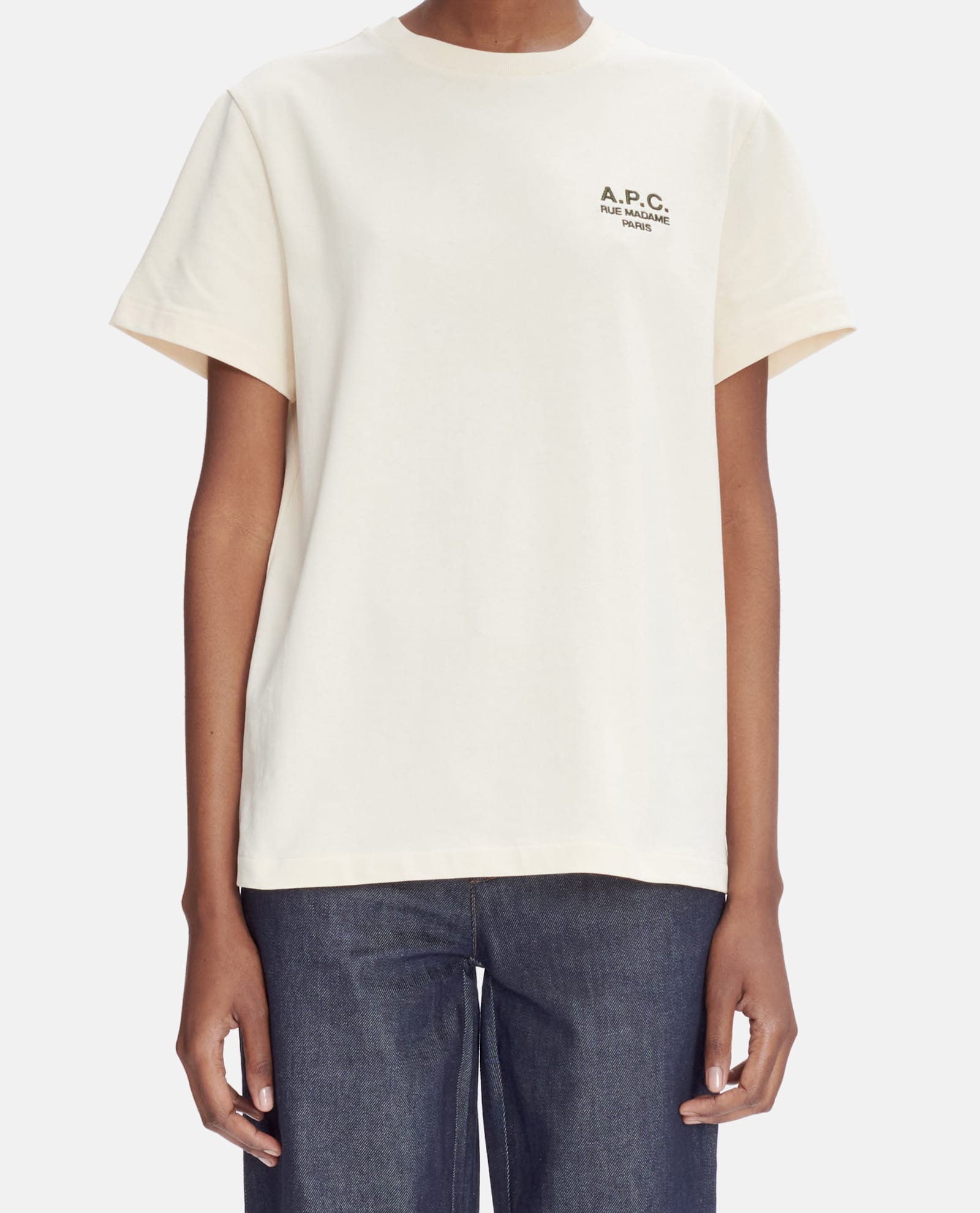 A. P.C. T-shirt Standard Rue Madame