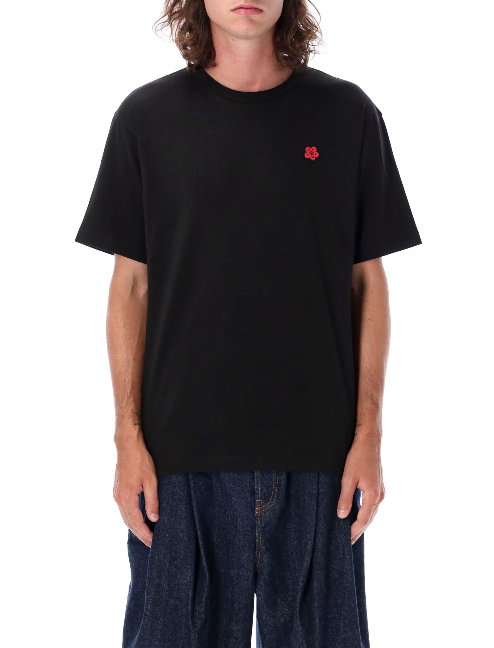 Shop Kenzo Gots Boke T-shirt In Black