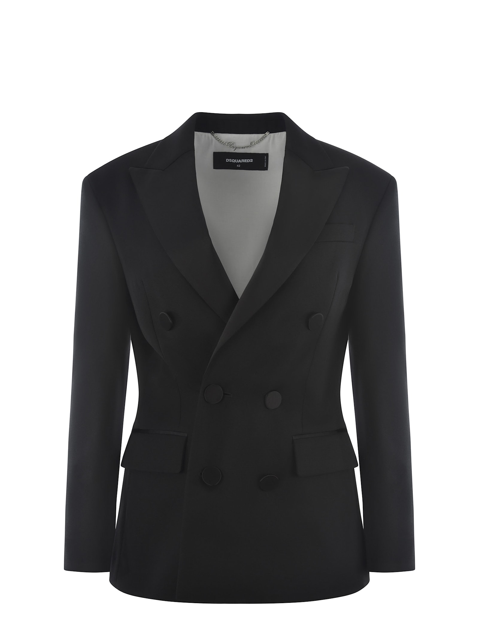 Shop Dsquared2 Tailleur  Made Of Fresh Wool In Black