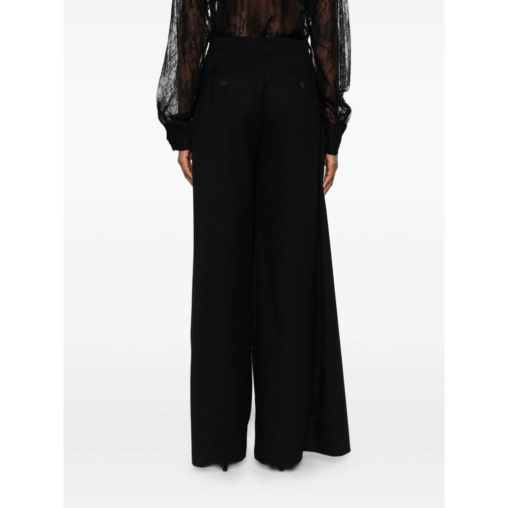 The Nina Studio Wrap Pants In Black