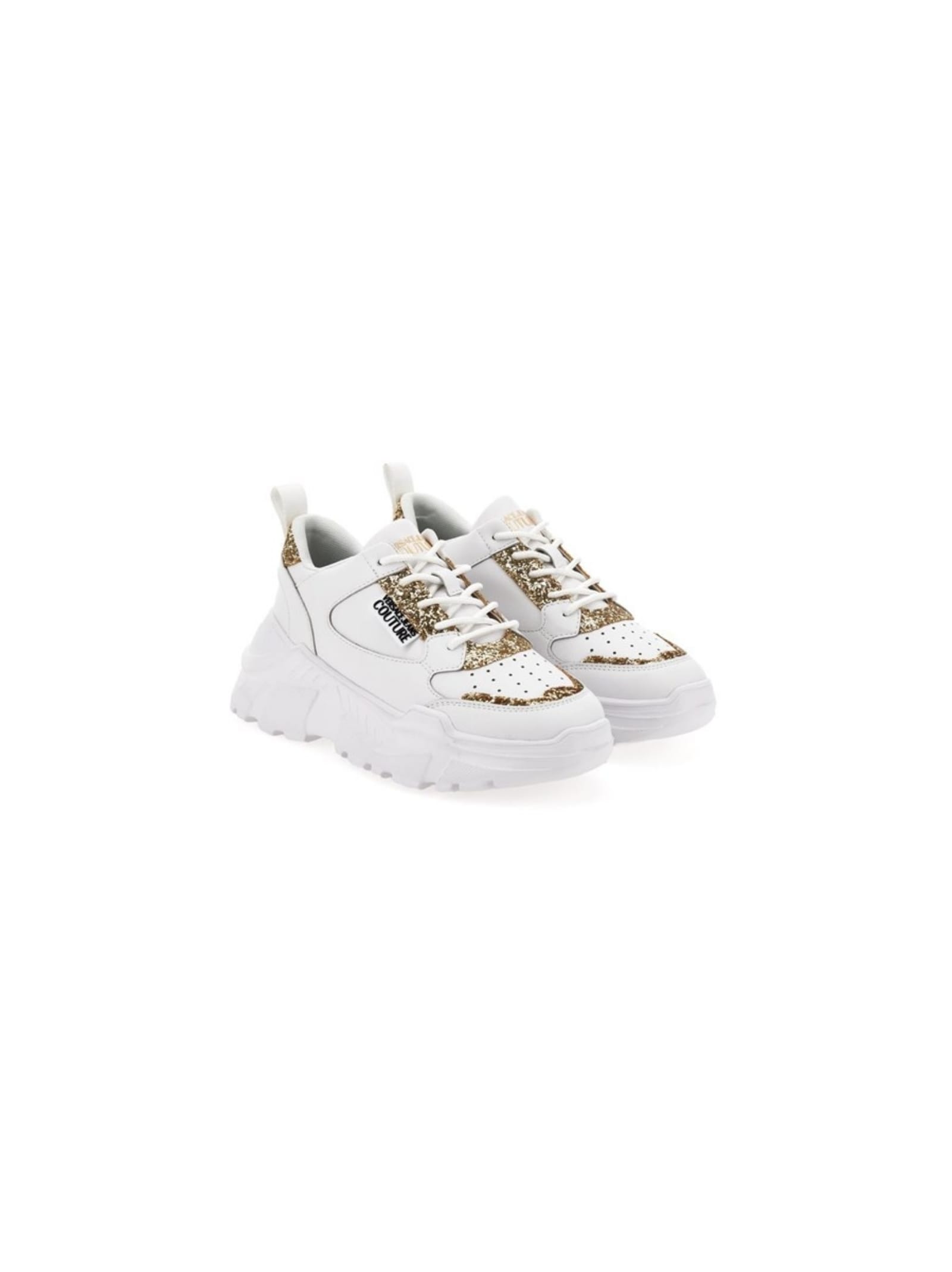 Versace Jeans Couture Womens Sneakers In White