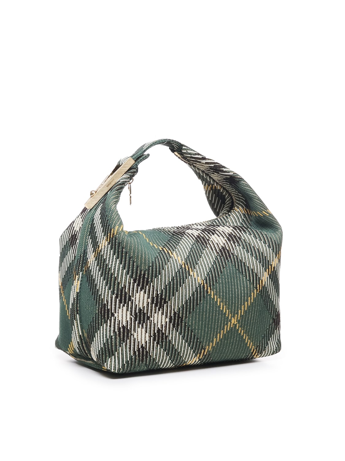 Shop Burberry Peg Medium Travel Bag In Ivy