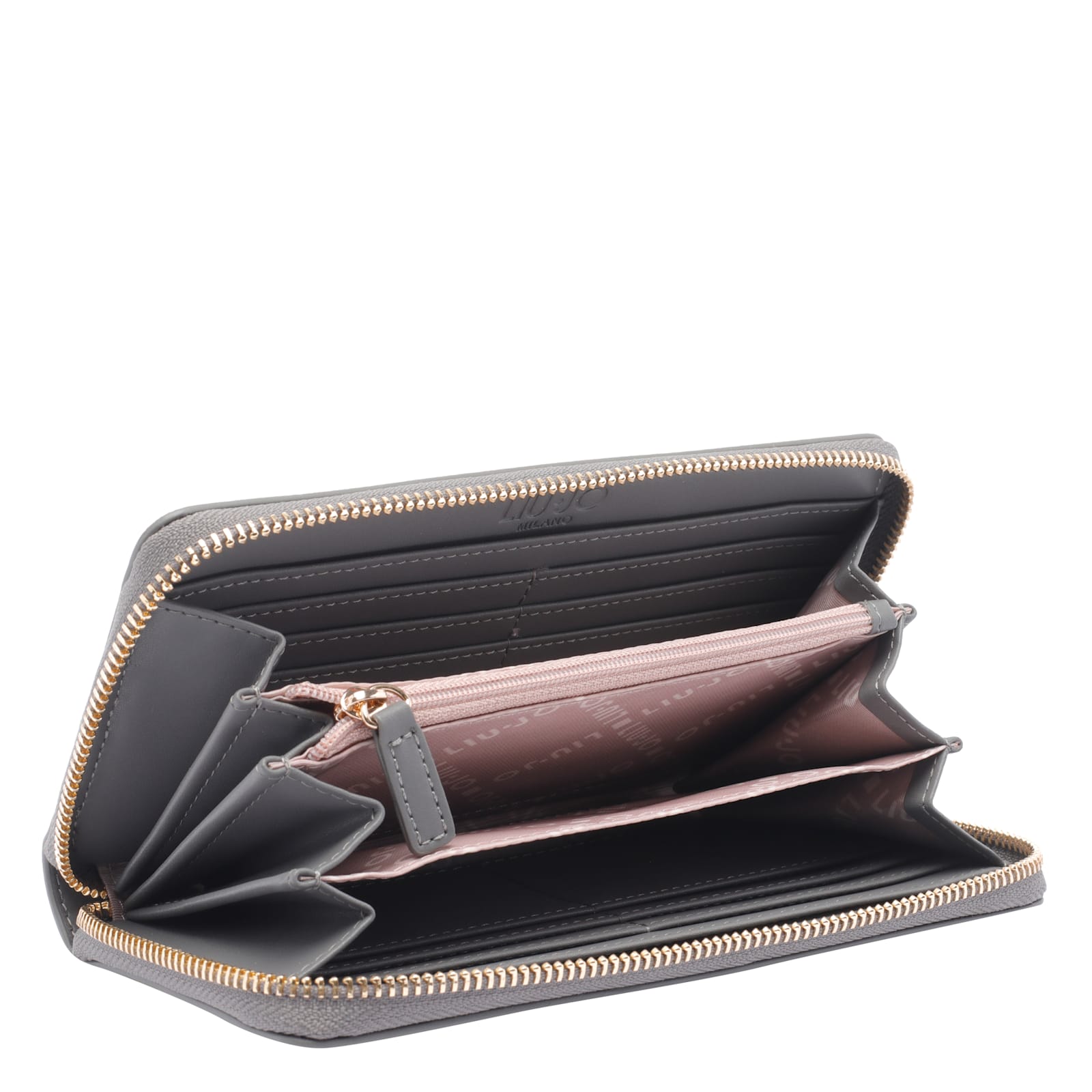 Liu •jo Stylish Purse And Cardholder Collection In Gray