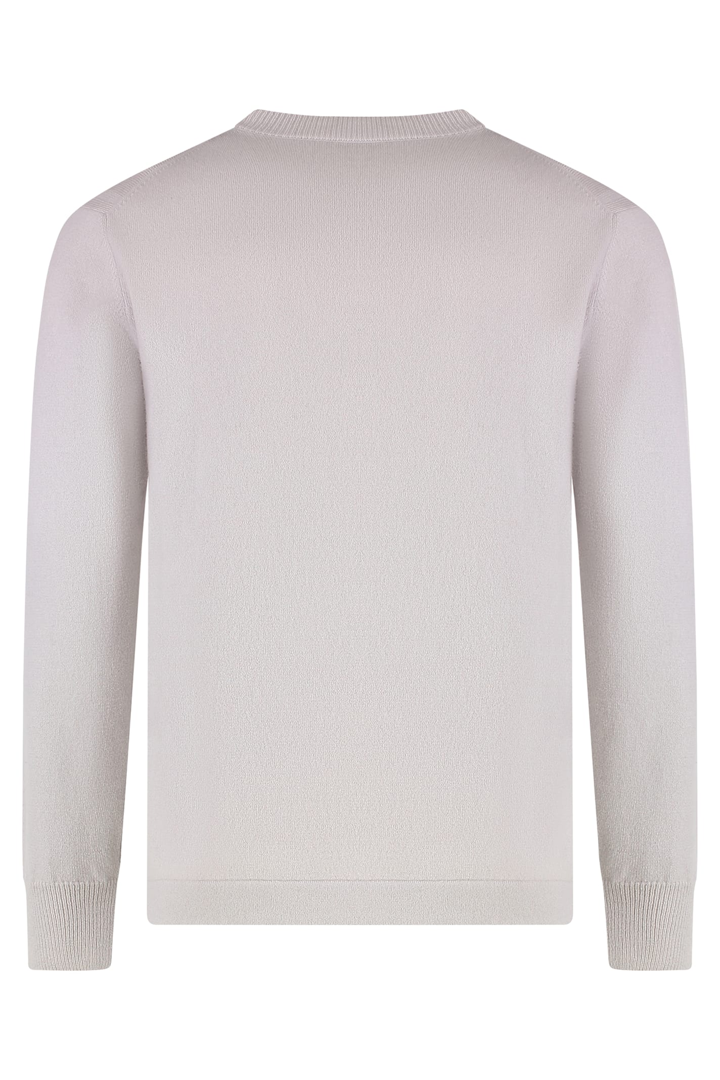 Shop Paolo Pecora Wool And Cashmere Sweater In Beige
