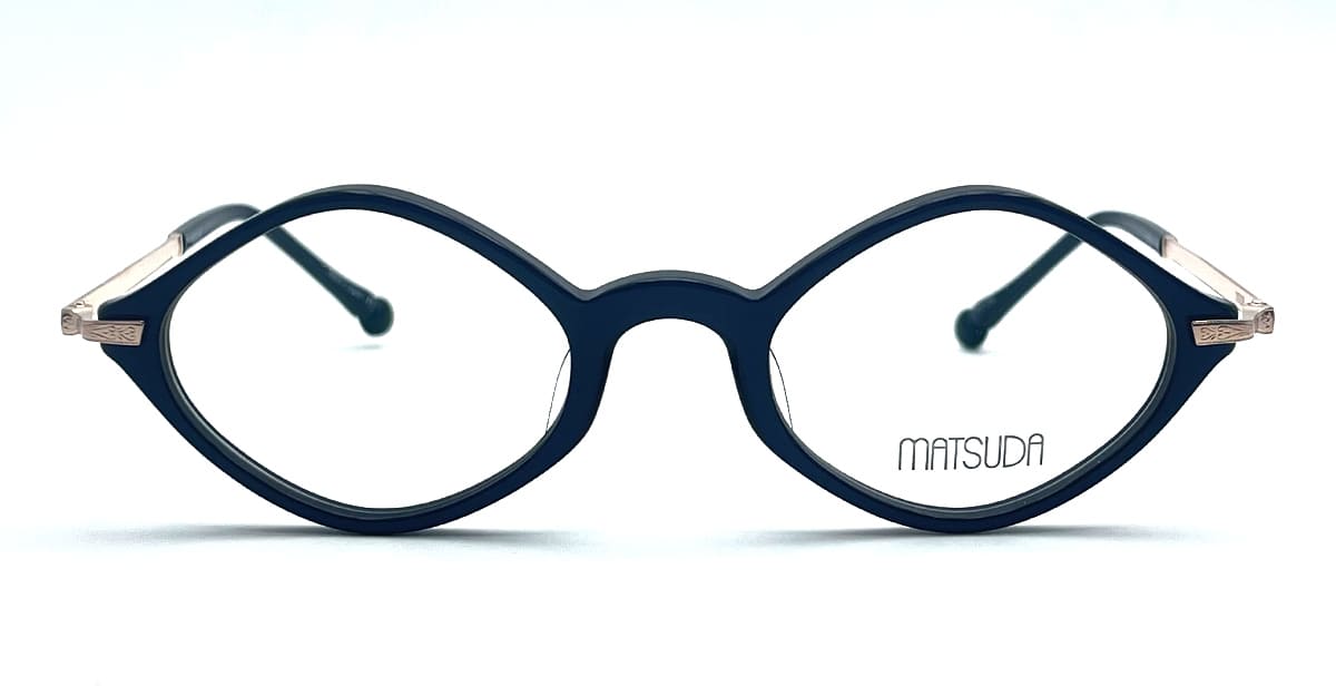 M2066 - Navy / Rose Gold Rx Glasses