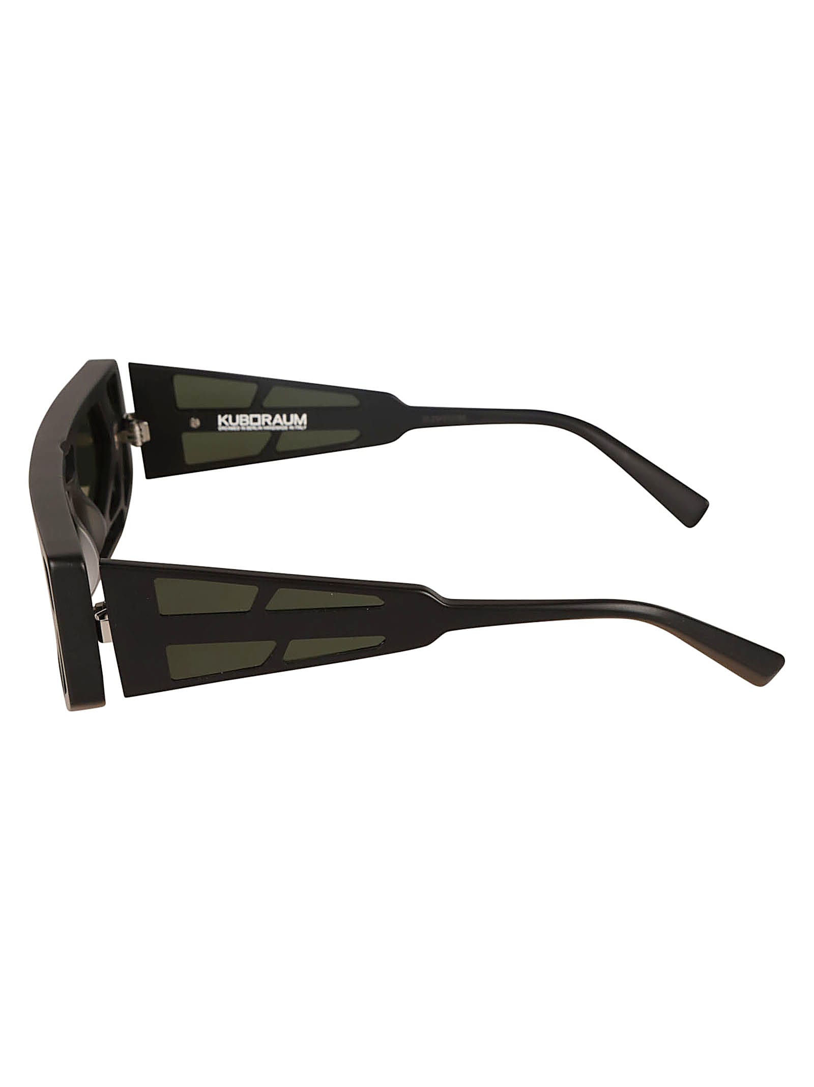 Shop Kuboraum T9 Sunglasses Sunglasses In Black