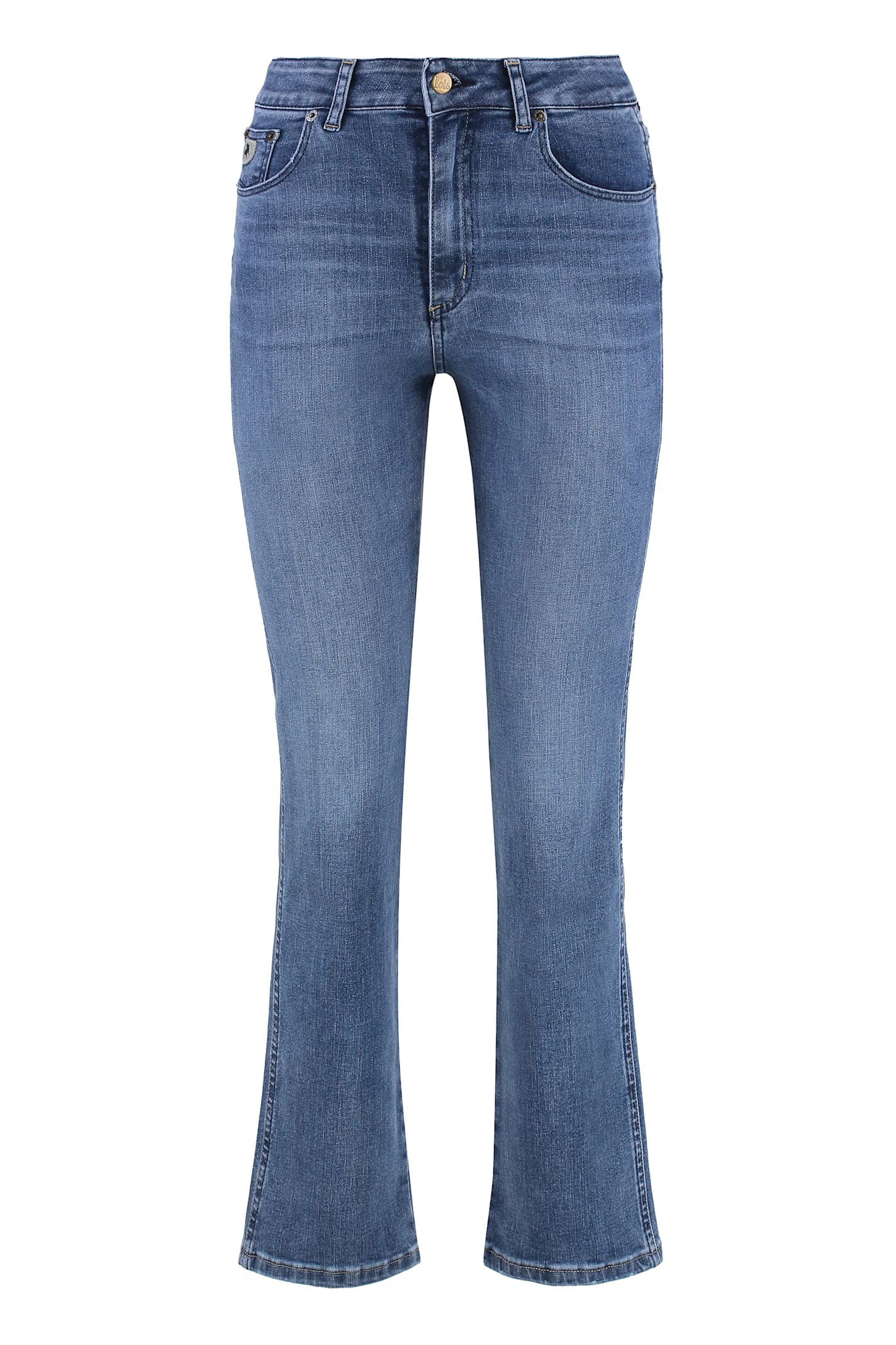 Malena 5-pocket Straight-leg Jeans