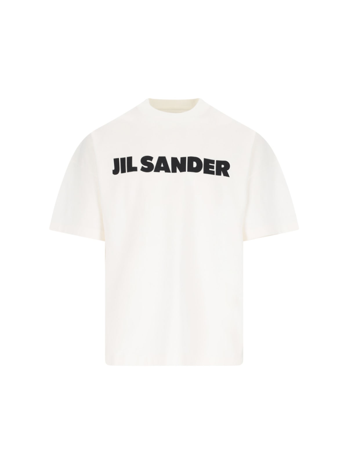 Shop Jil Sander Logo Print T-shirt In White