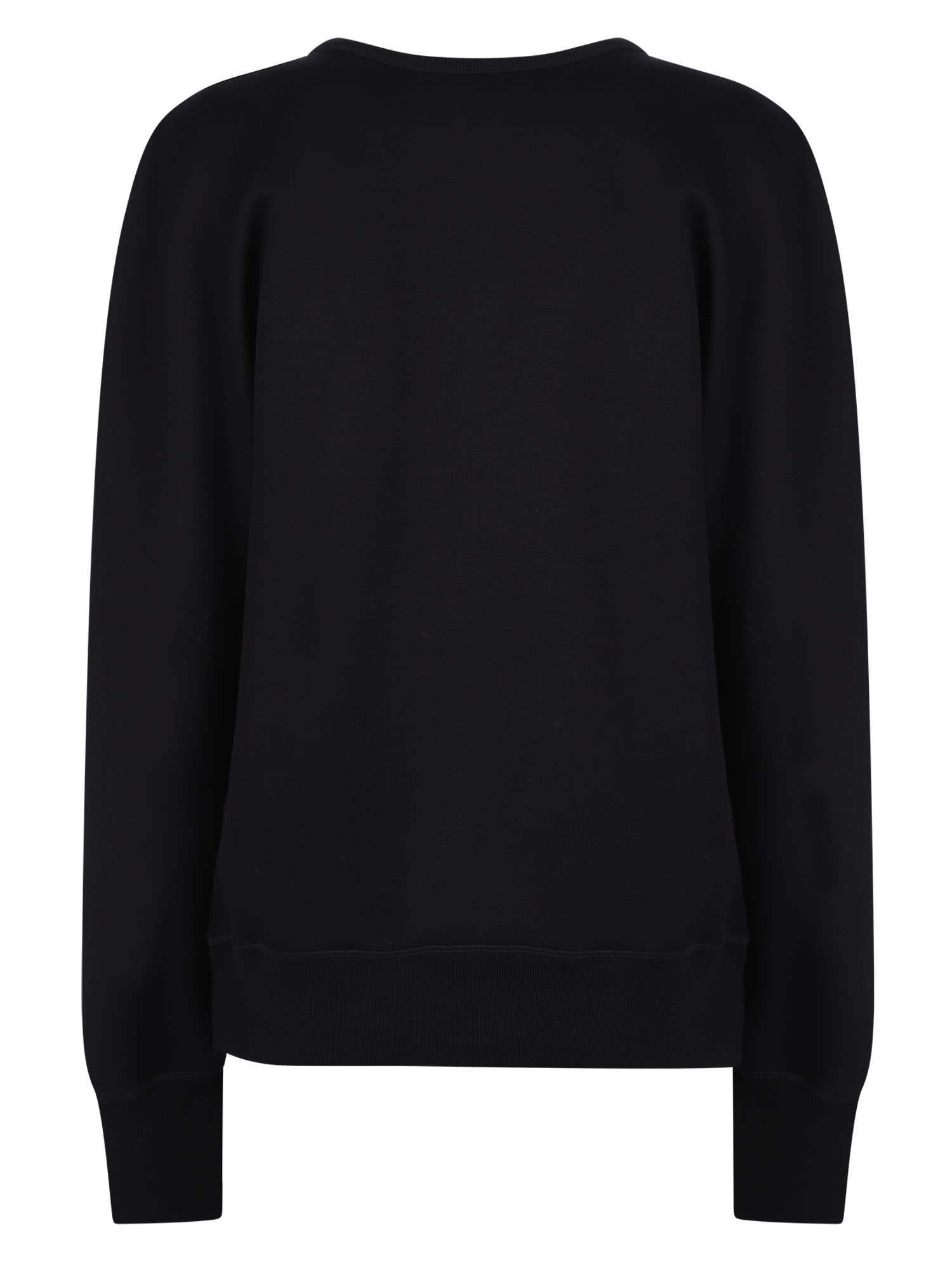 Shop Alexander Mcqueen Printed Sweatshirt In Black