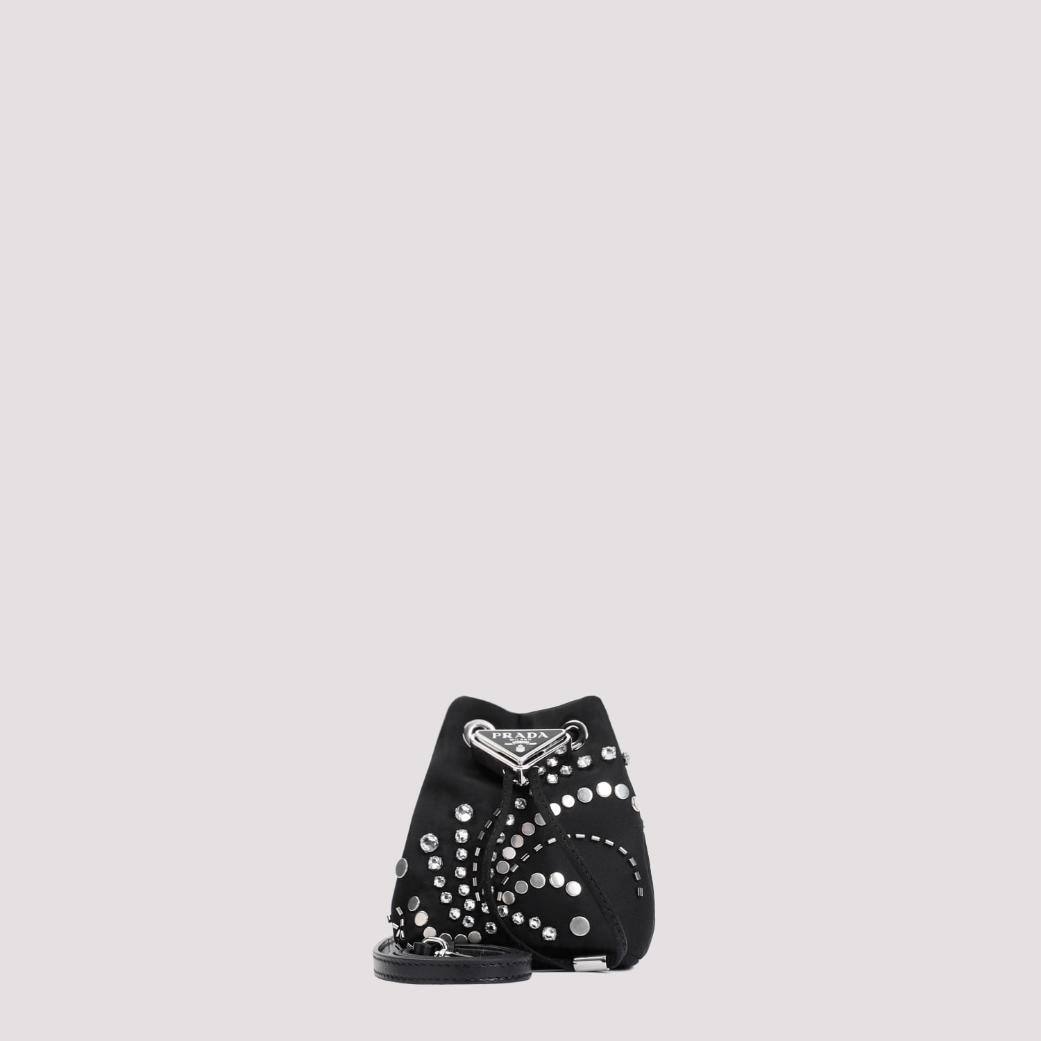 Prada Polyamide Pouch In Black