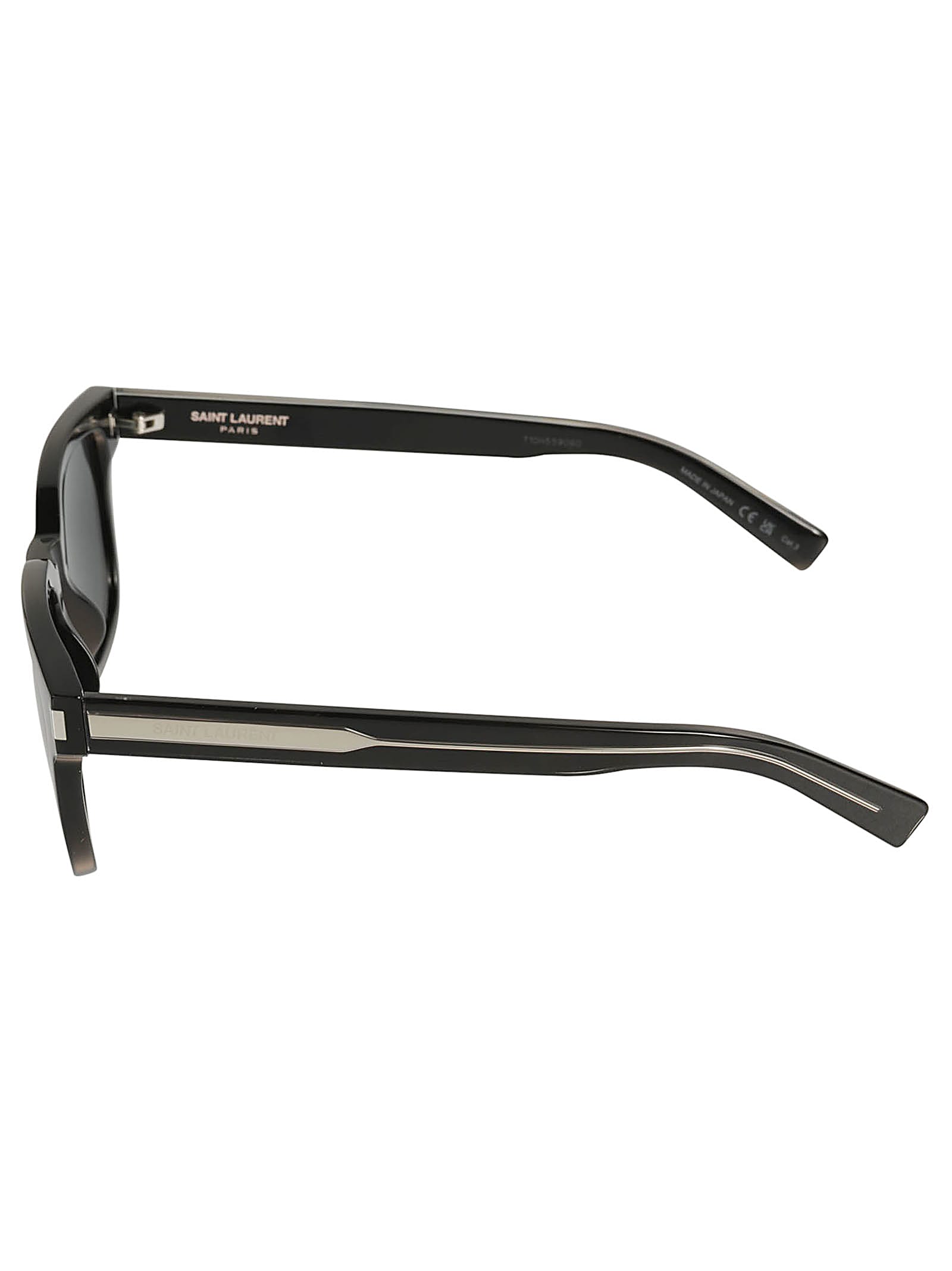 Saint Laurent Sl 711 Sunglasses In Black-crystal-black