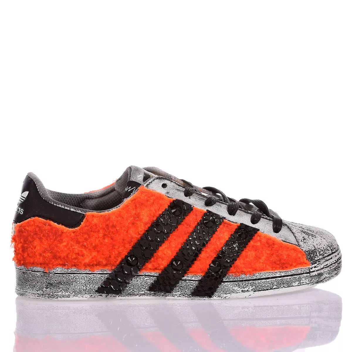 Adidas Superstar Orange Side