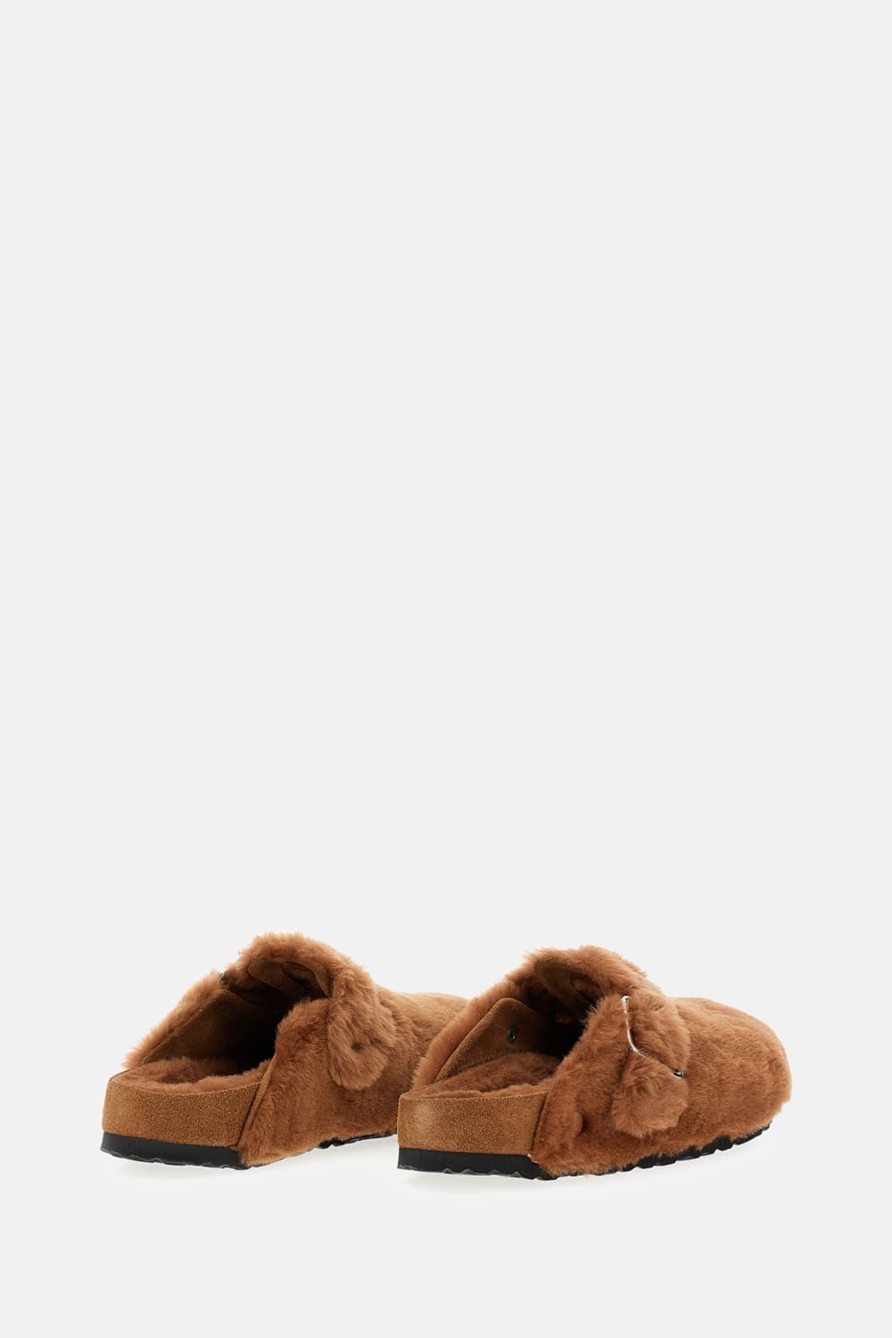 Birkenstock Becomes Berlin Boston Shearling 1774 In Brown