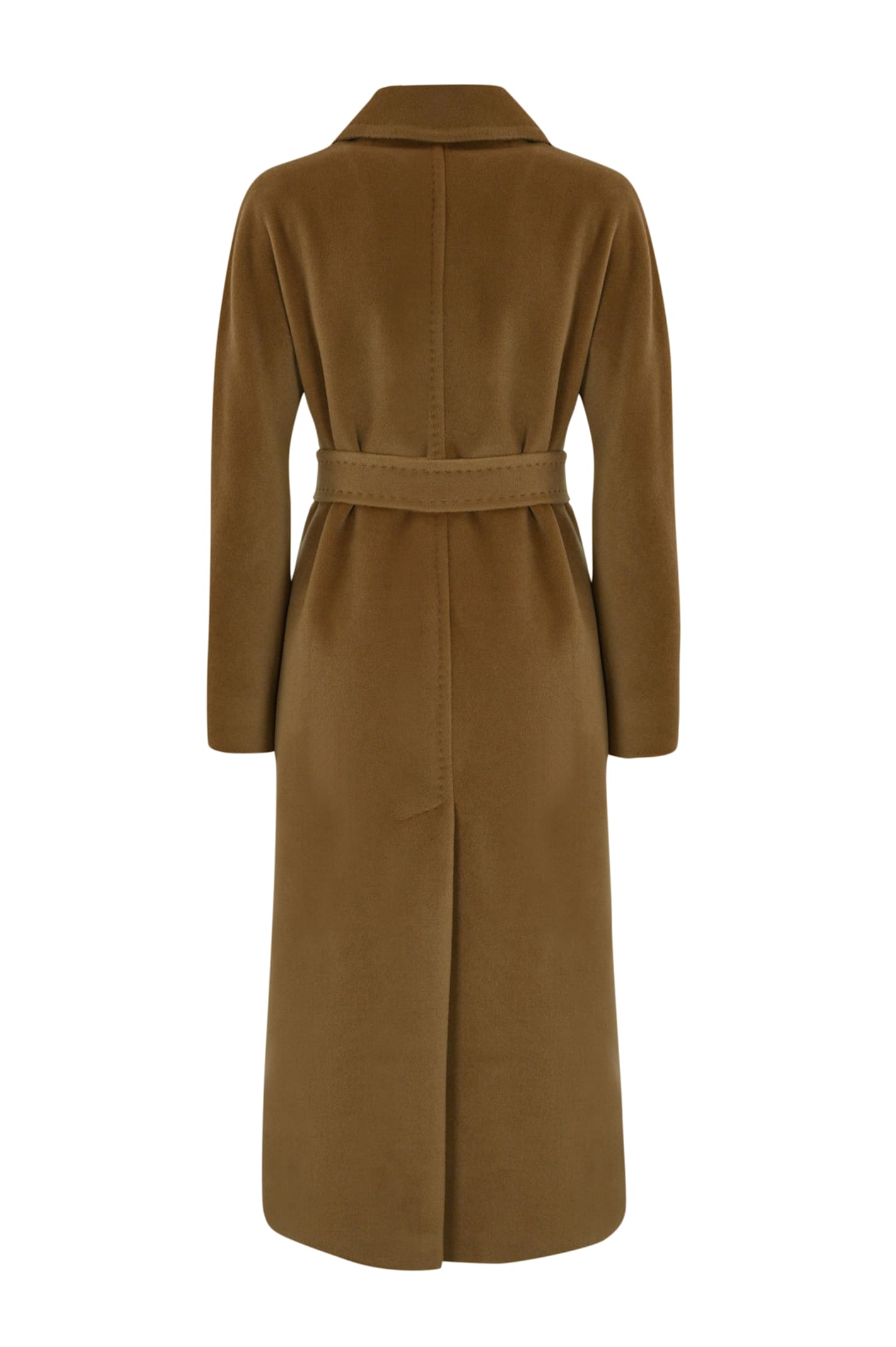 Shop Max Mara Baby Wool Coat In Cammello