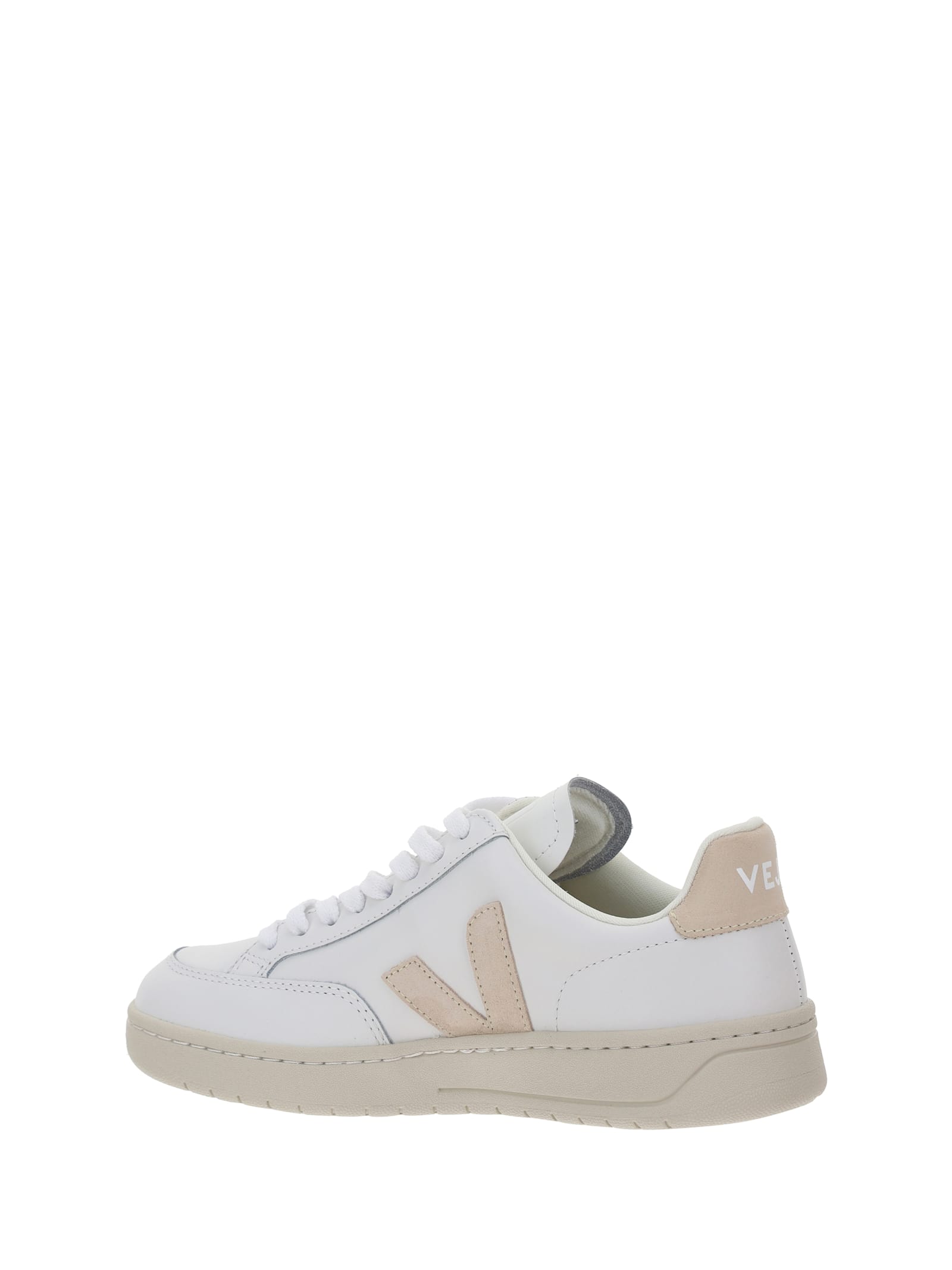 Veja V-12 Sneakers In Extra-white_sable