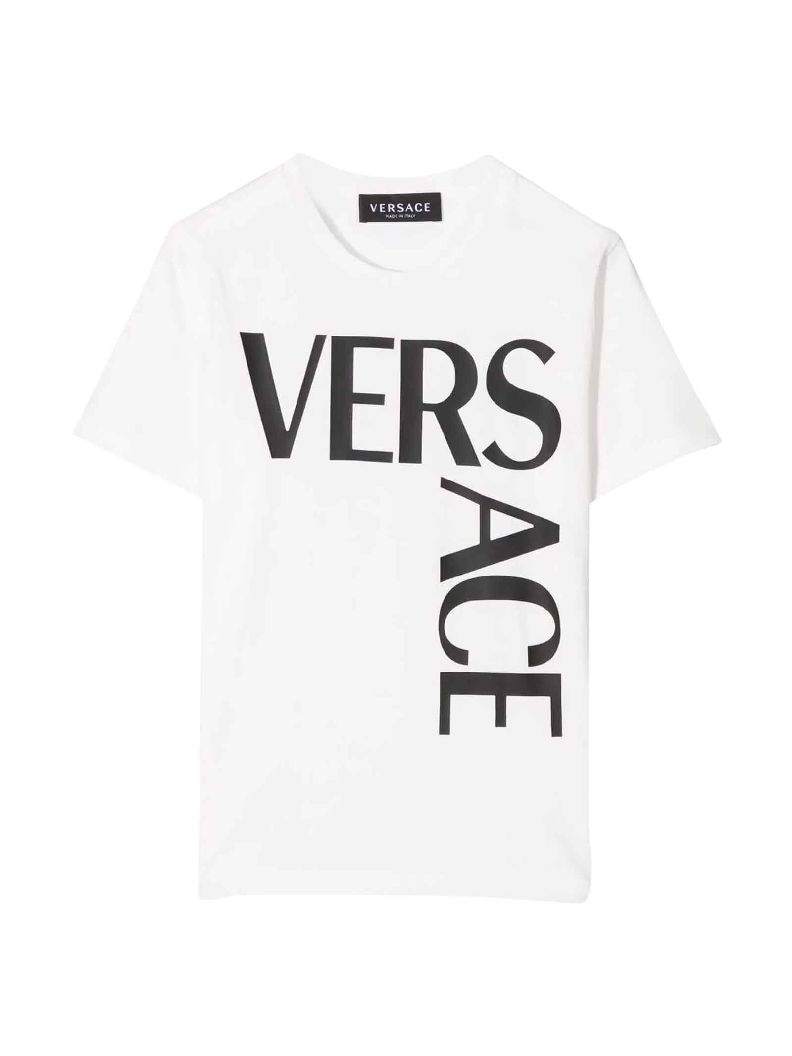 Versace Young Unisex White T-shirt