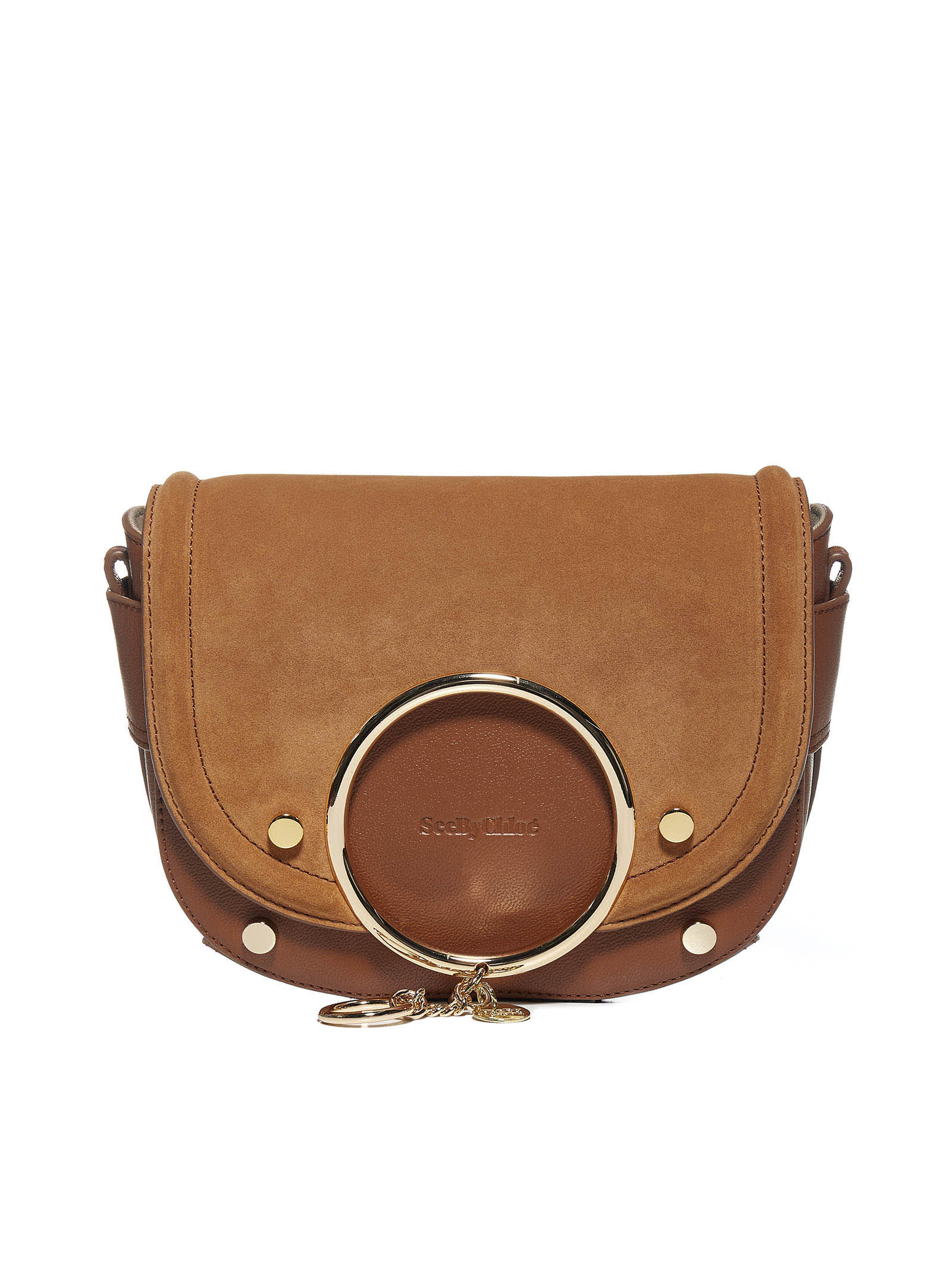 See by Chloé Mara Leather And Suede Shoulder Bag