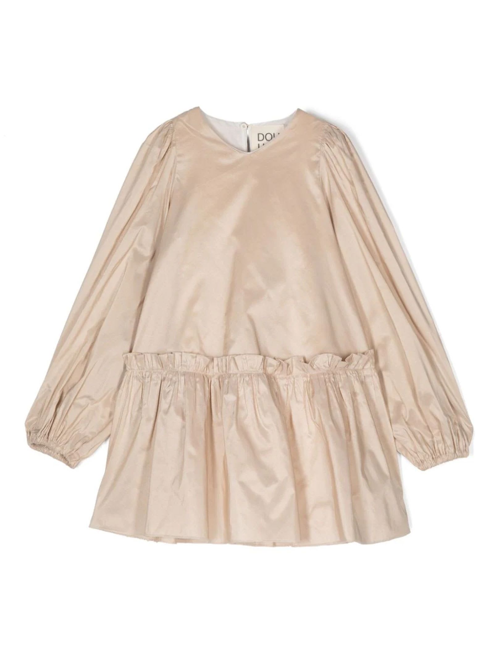 DOUUOD DOUUOD DRESSES BEIGE 