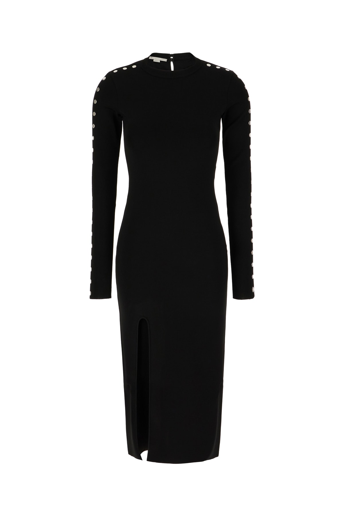 Shop Stella Mccartney Black Viscose Blend Dress