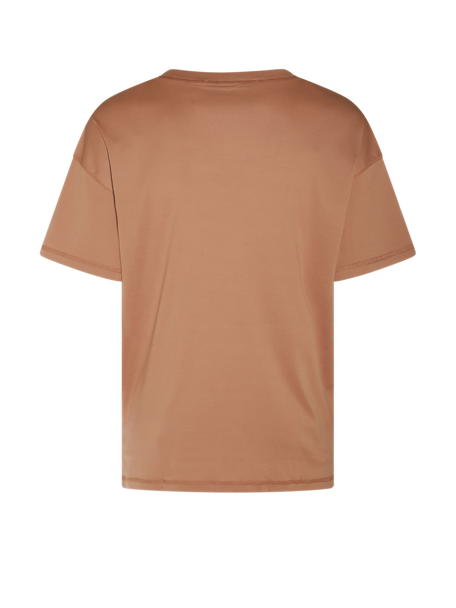 Shop Lemaire T-shirt In Sand