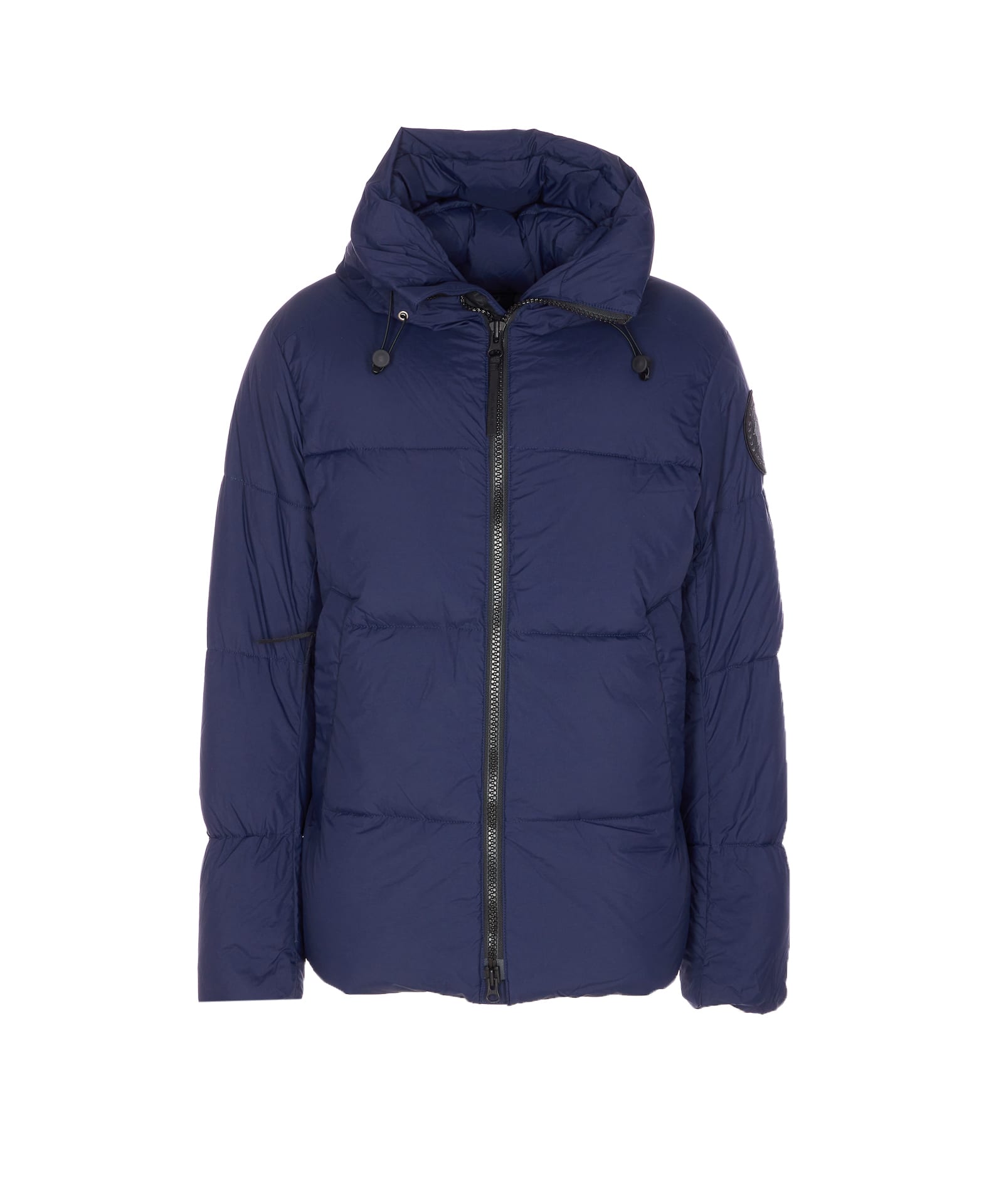 Canada Goose Crofton Black Label Padded Jacket In Enduraluxe In Blue