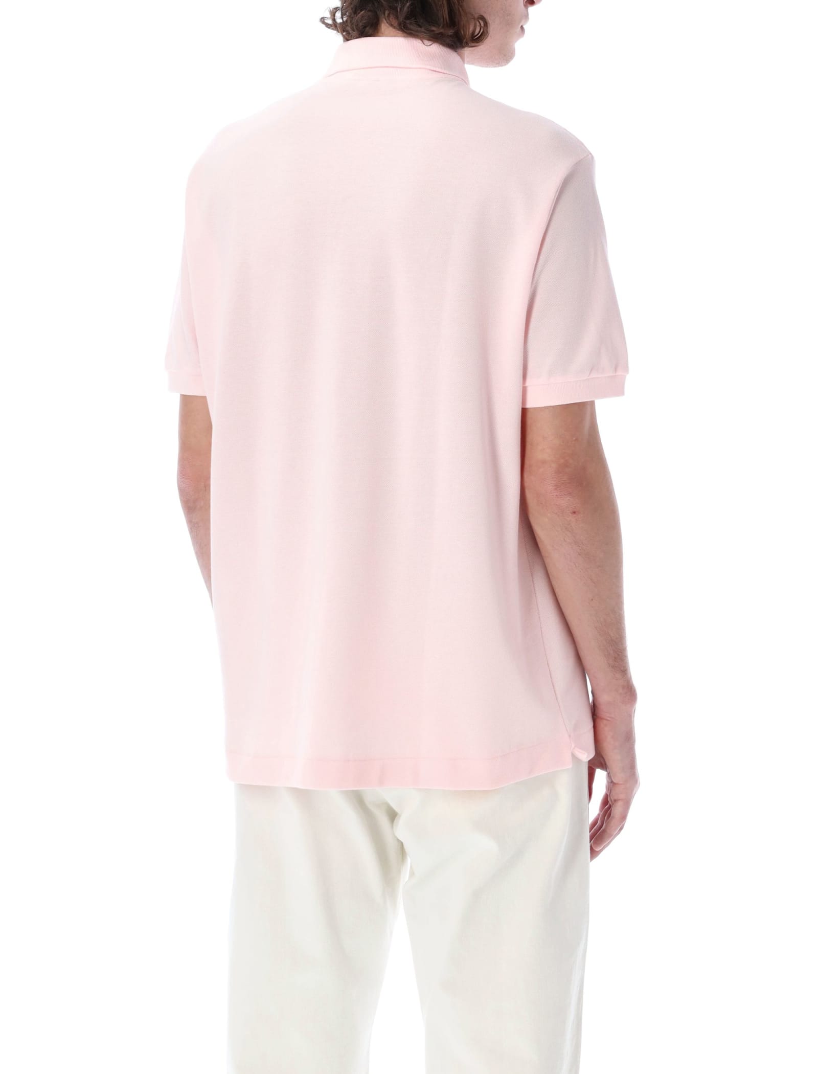 Shop Lacoste Classic Fit Polo Shirt In Pink