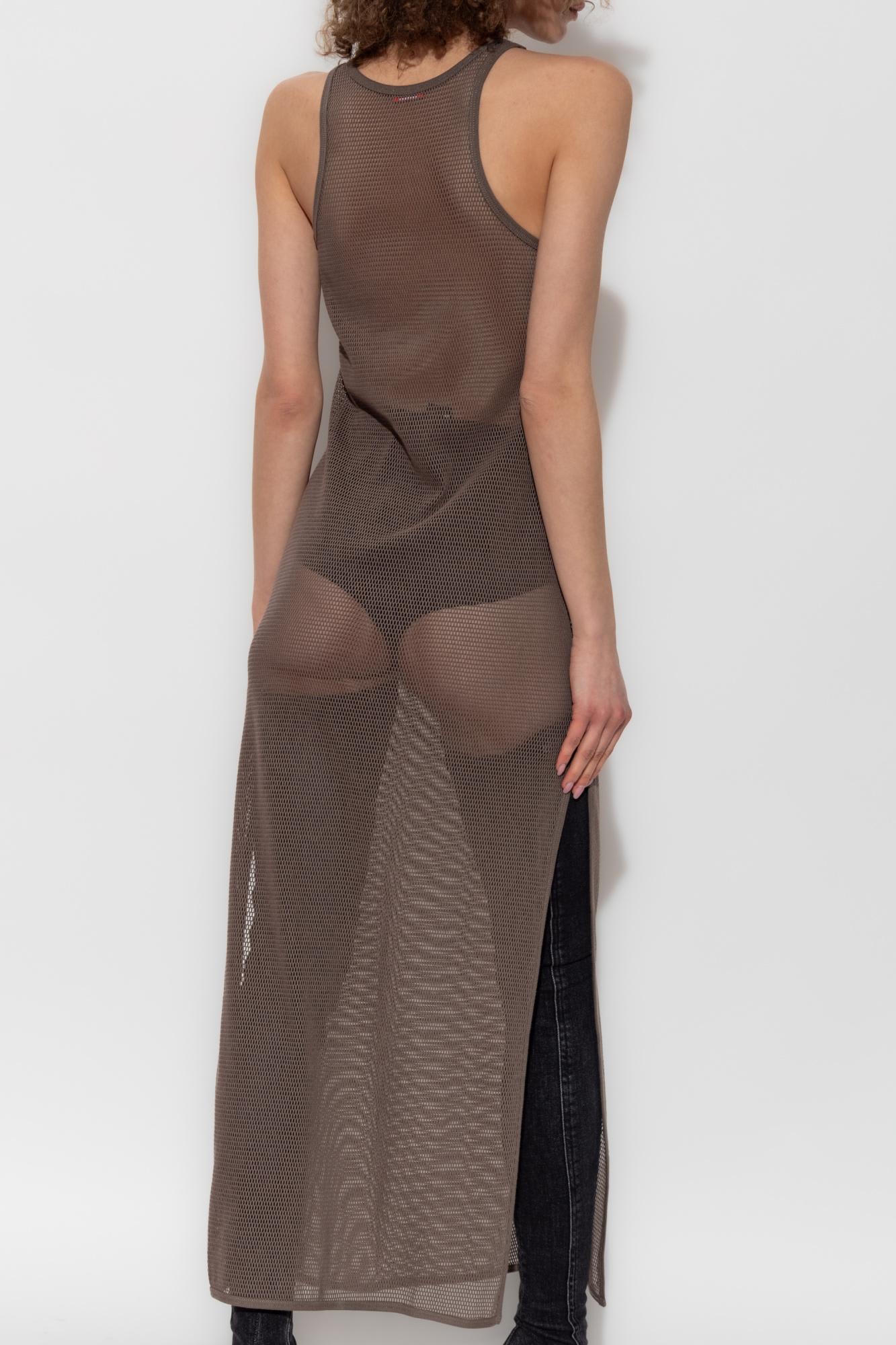 Diesel Jennifer-utlt Maxi Mesh Racerback Dress