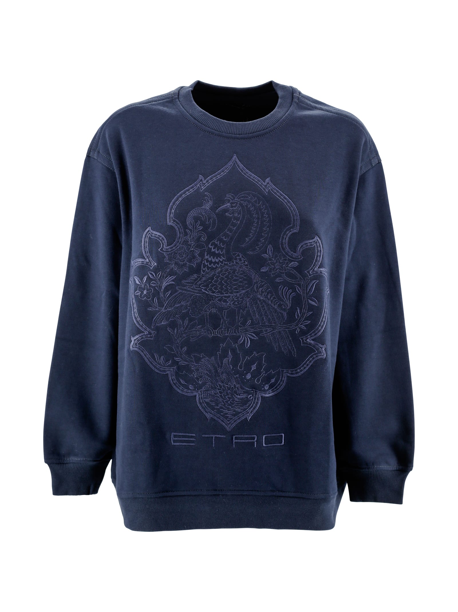 Shop Etro Cotton Sweatshirt