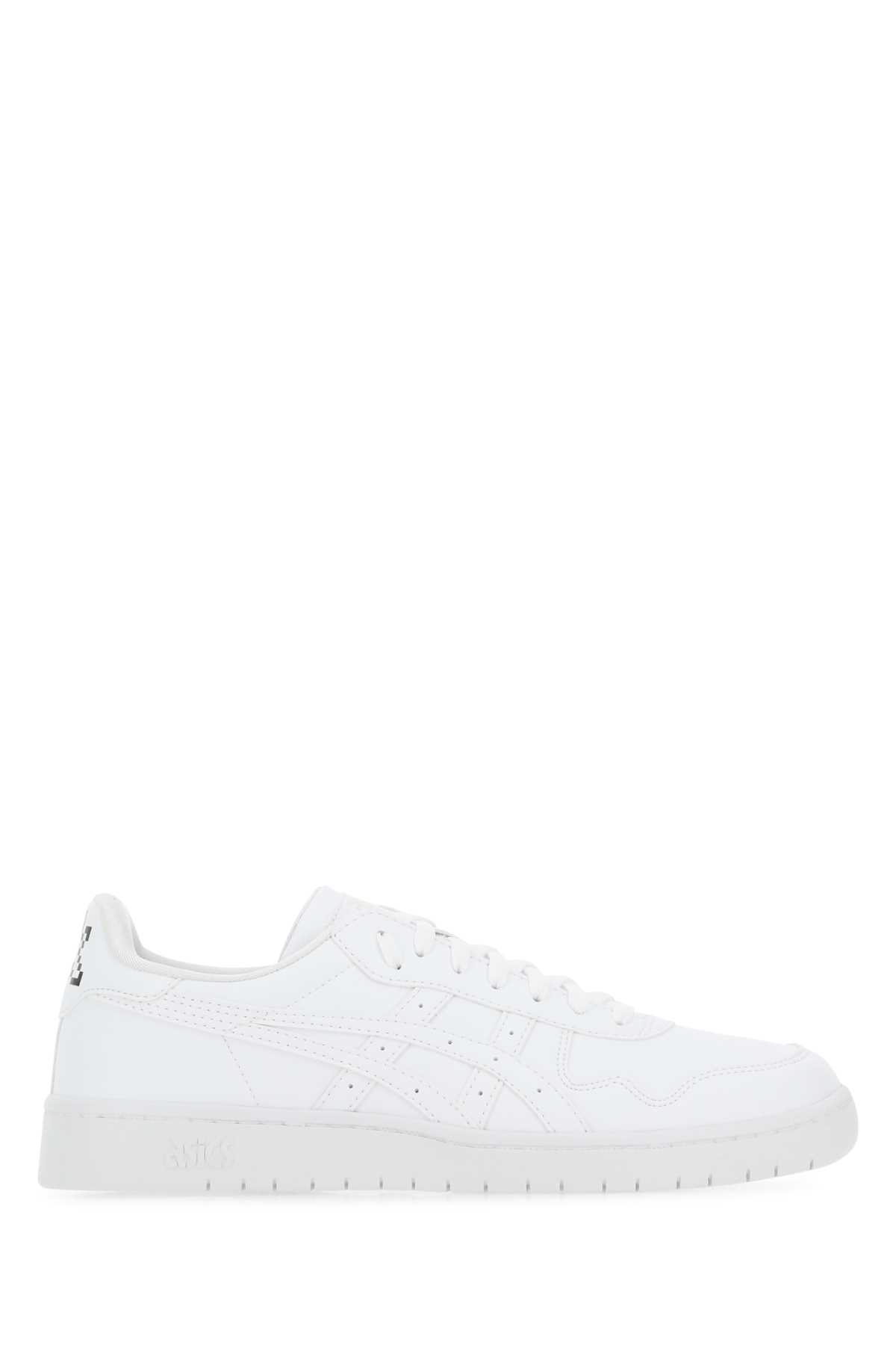 White Leather Japan Sneakers