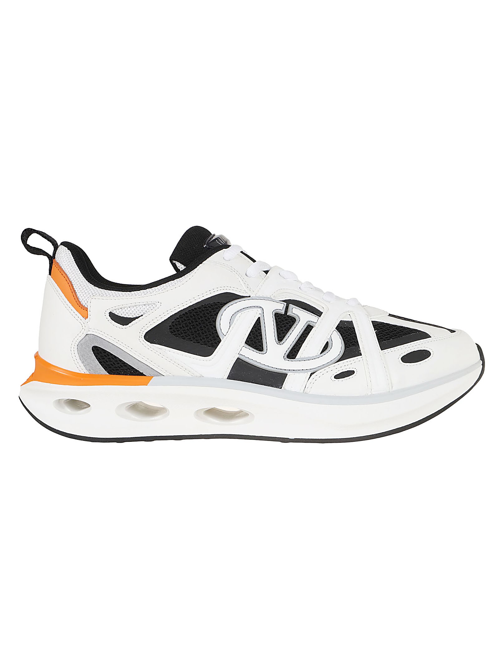 Shop Valentino Sneaker Vlogo Easyjog In Bianco Sp Orange Bia Ne Bia P Gr Bia L G