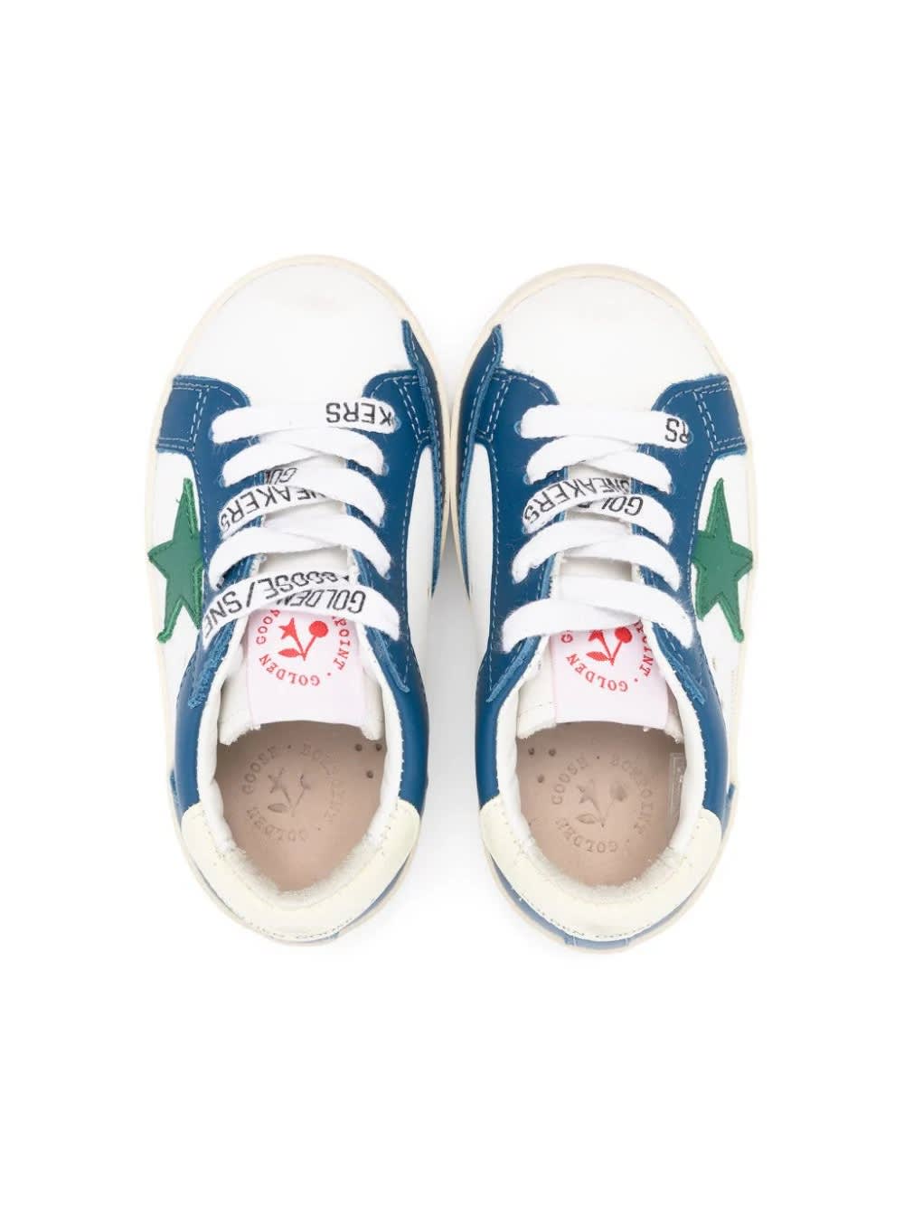 Shop Bonpoint X Golden Goose Sneakers In Northern Blue