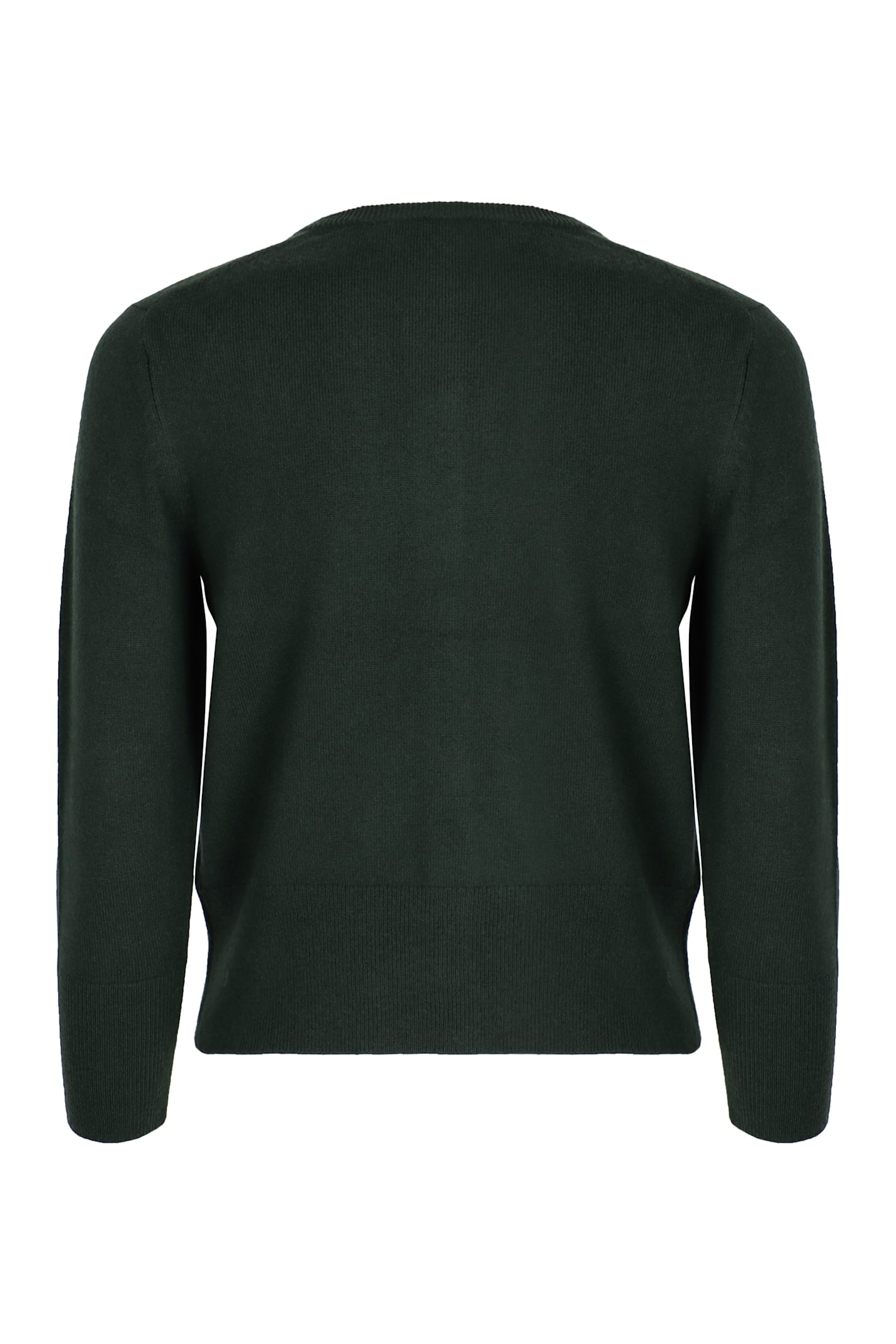 Vince Cardigan In Mixed Wool In Black