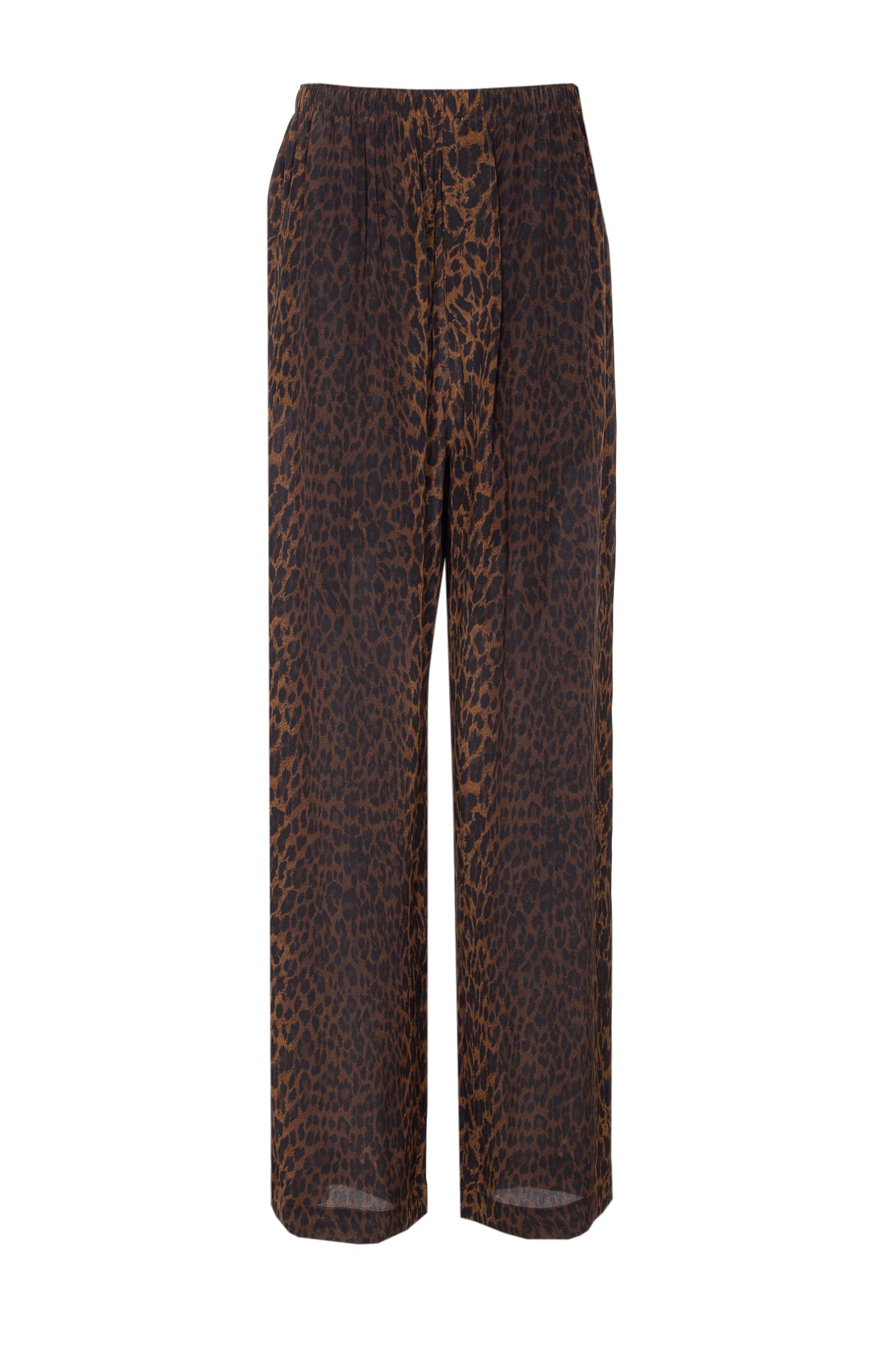 Balenciaga Pyjama Leopard Print Pants