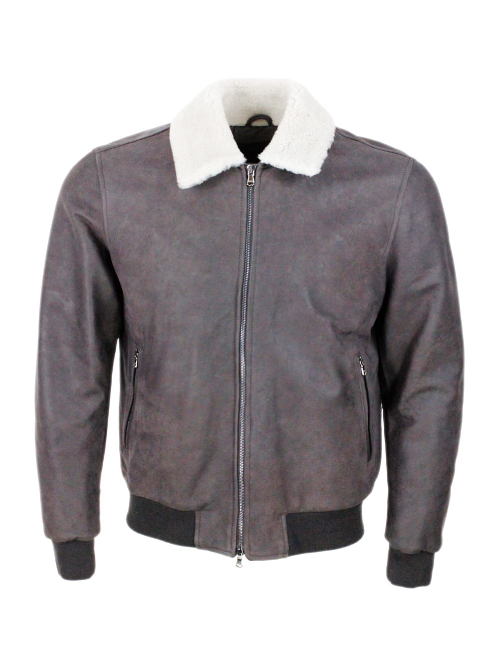 Shop Barba Napoli Blazer In Dark Brown