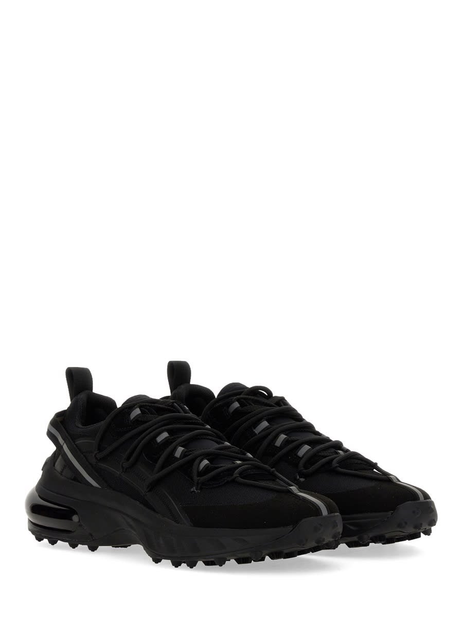 Shop Dsquared2 Low Top D2 Lace-up Sneaker In Nero