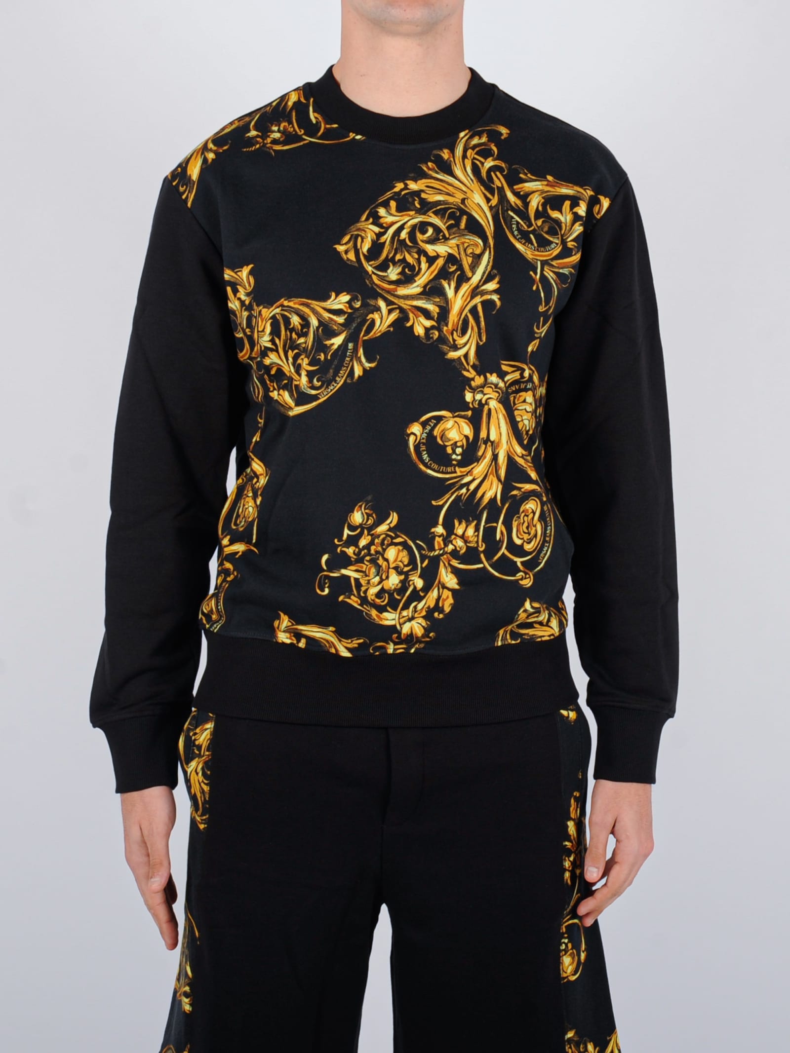 Versace Jeans Couture Reg Contr Garland Sweatshirt Sweatshirt