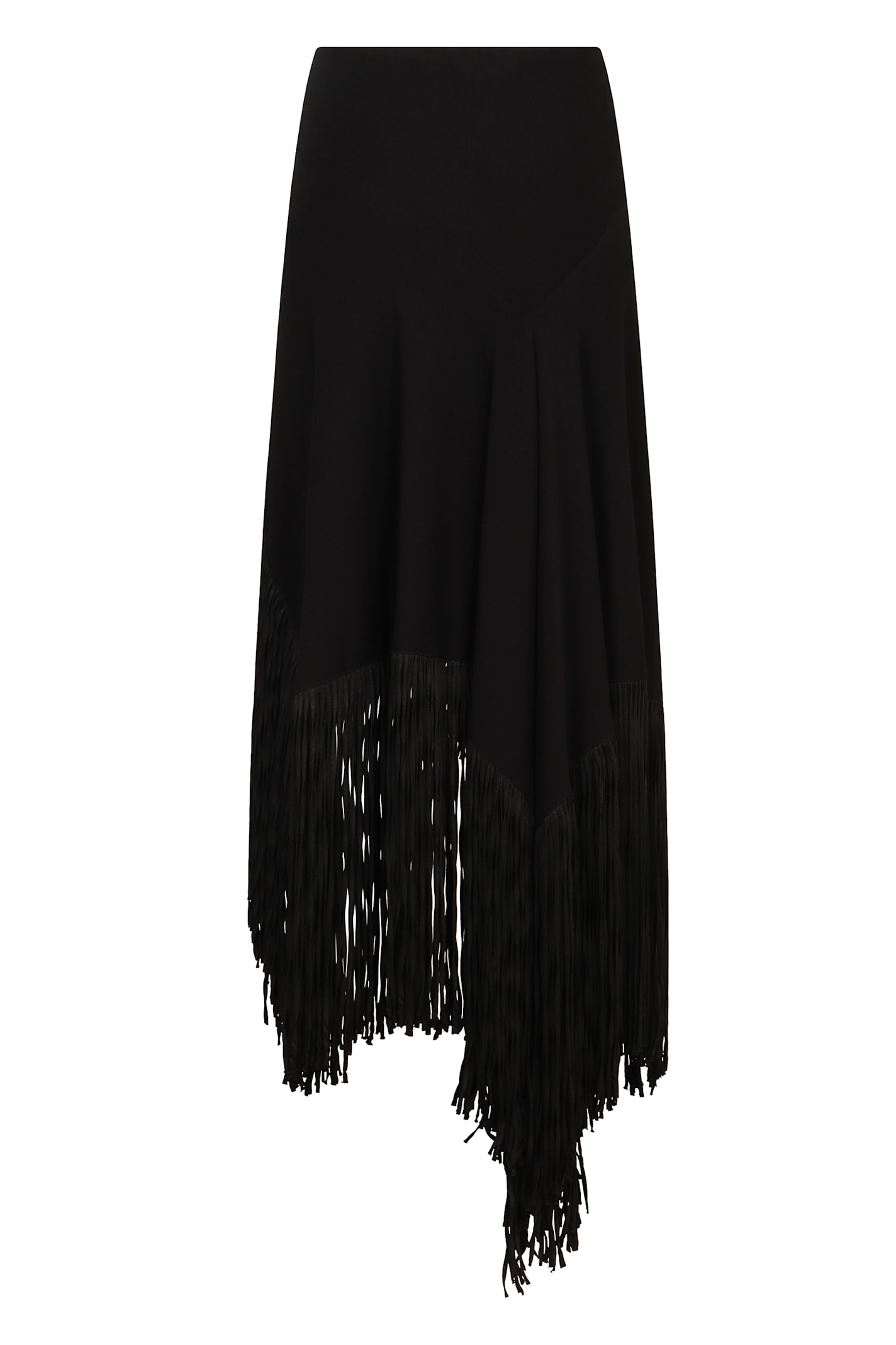 Shop Philosophy Di Lorenzo Serafini Asymmetric Skirt In Black