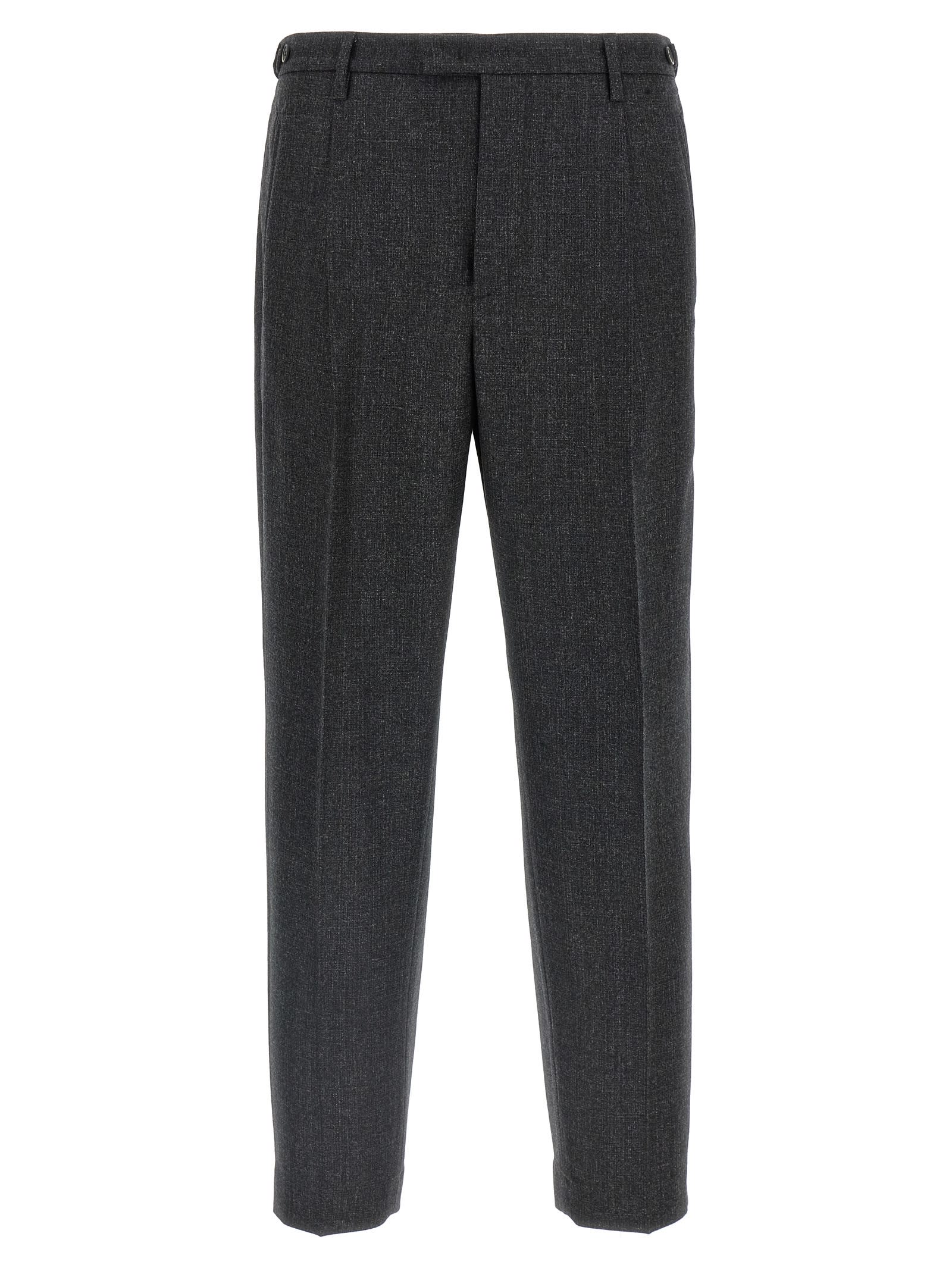 Barena Venezia Logo Casual Pants In Black