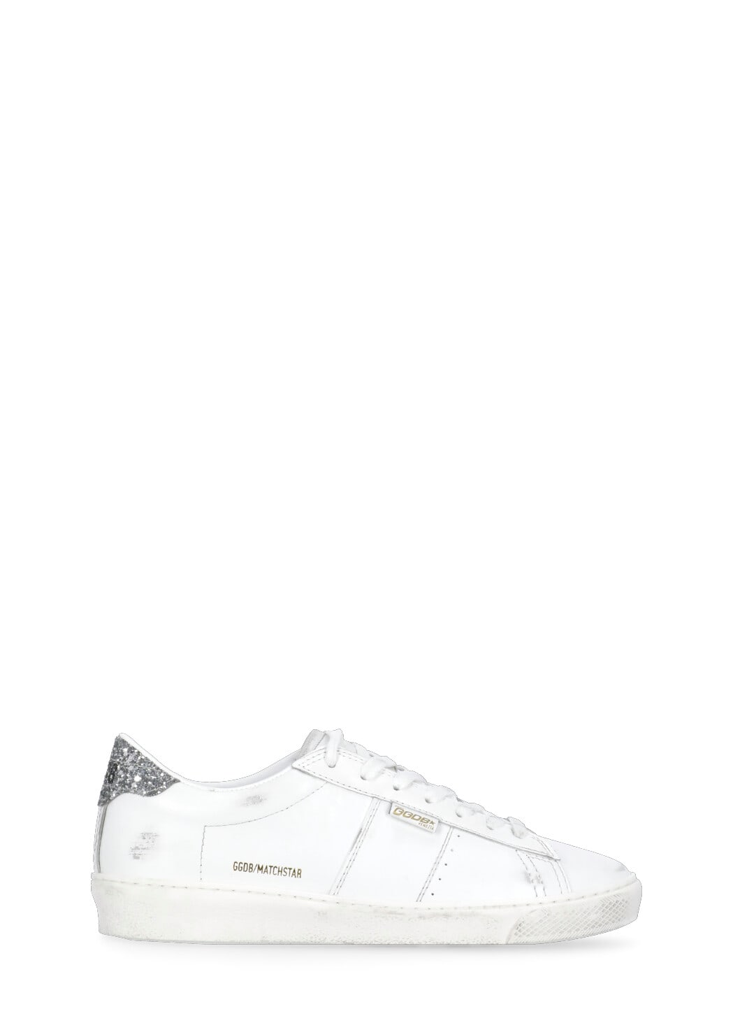 Shop Golden Goose Matchstar Sneakers In White