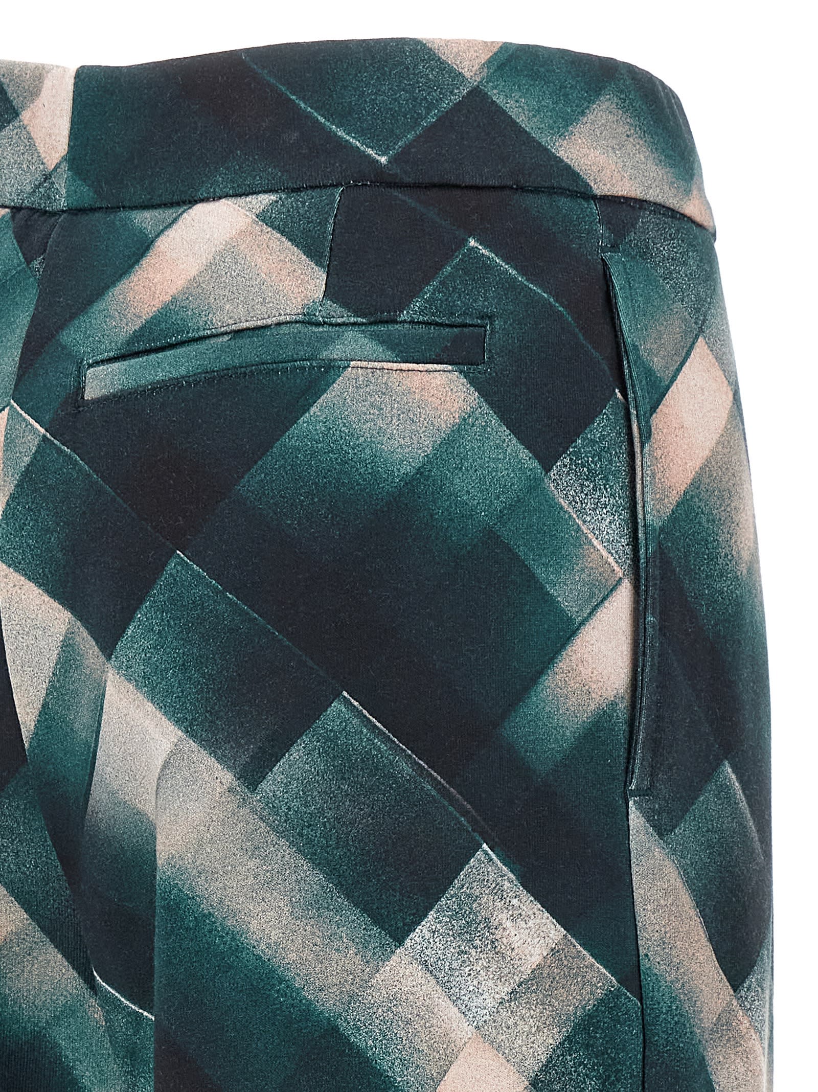 Dries Van Noten Hartia Tris Pants In Green