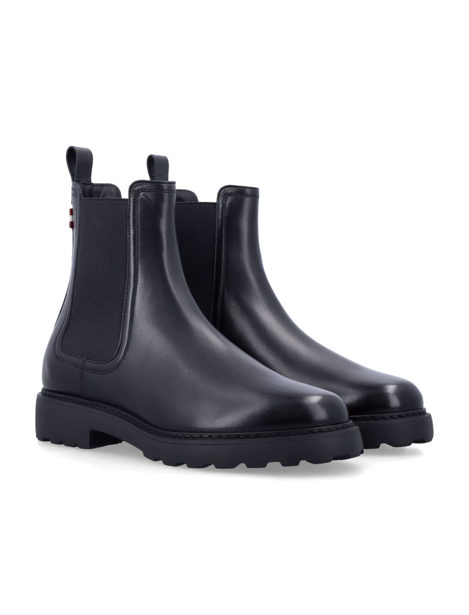 Shop Bally Gevon Boots In Black