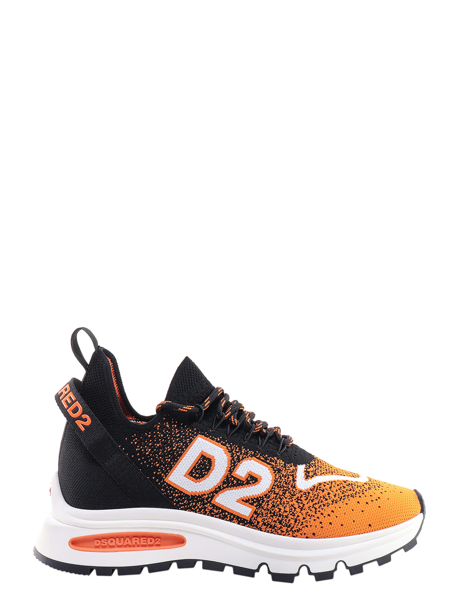 Shop Dsquared2 Runds2 Sneakers In Orange