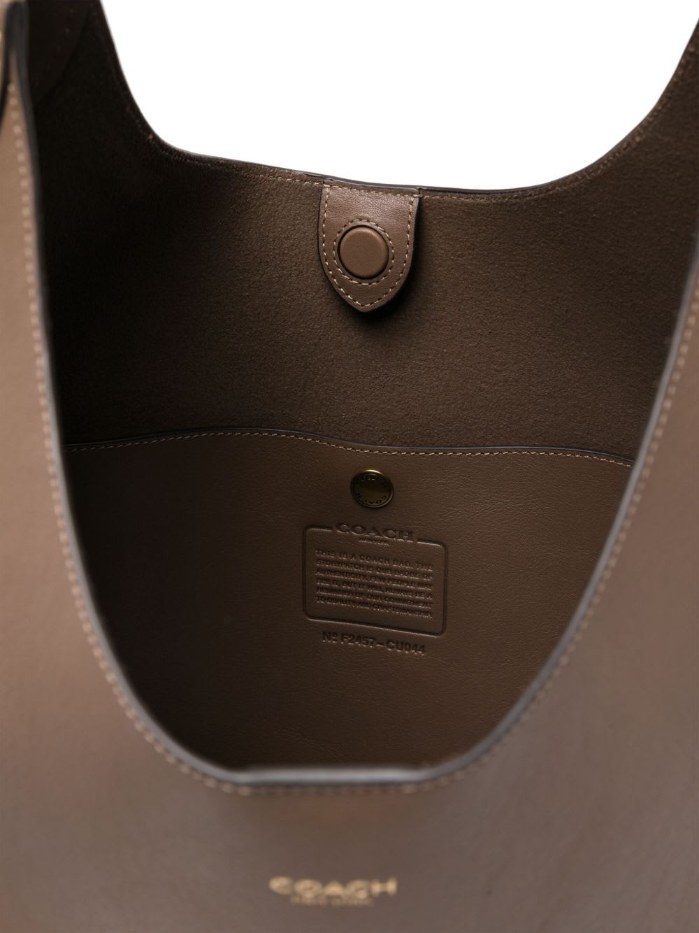 Coach Brooklyn 39 Leather Hobo Bag In Brown