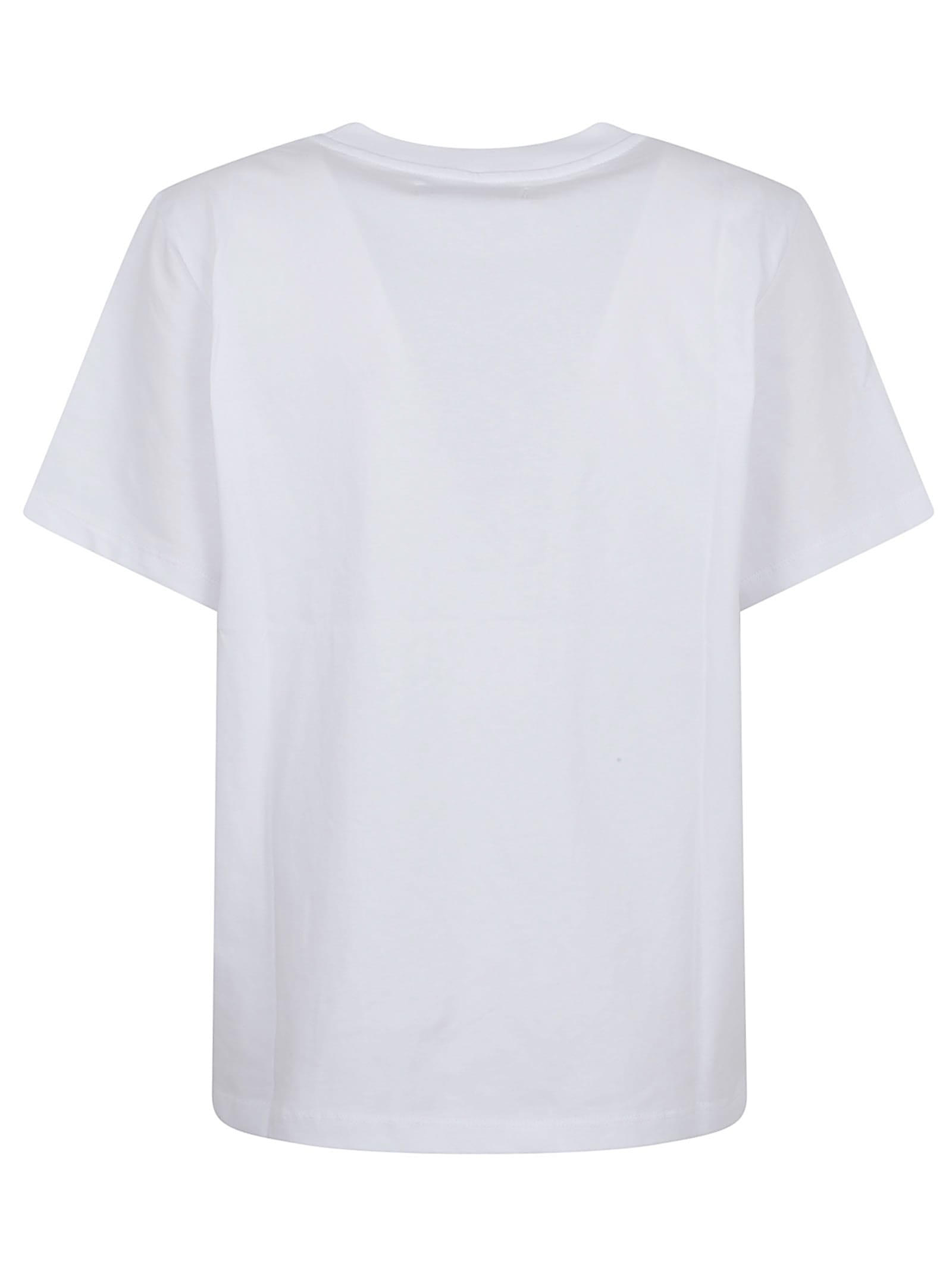 Fiorucci Print Regular Fit T-shirt In White