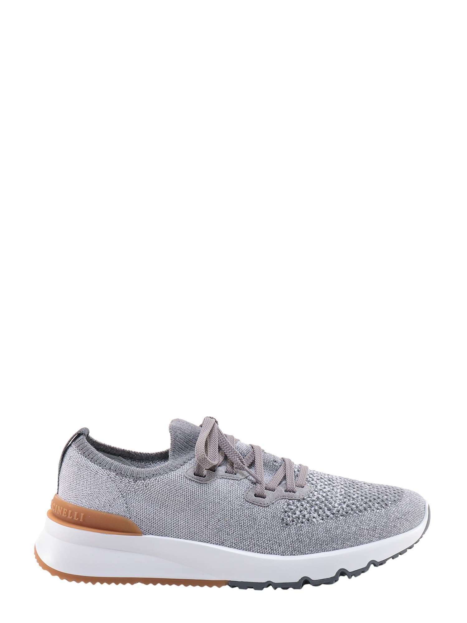 Shop Brunello Cucinelli Sneakers In Grey