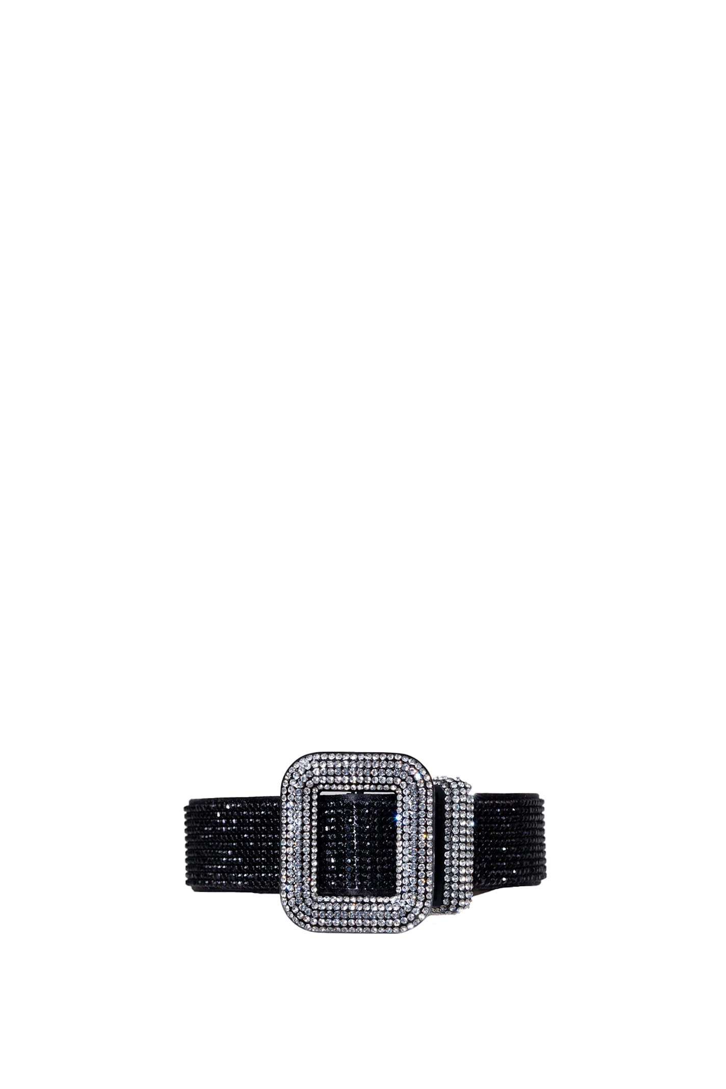 Shop Benedetta Bruzziches La Petite James Bond Belt In Black