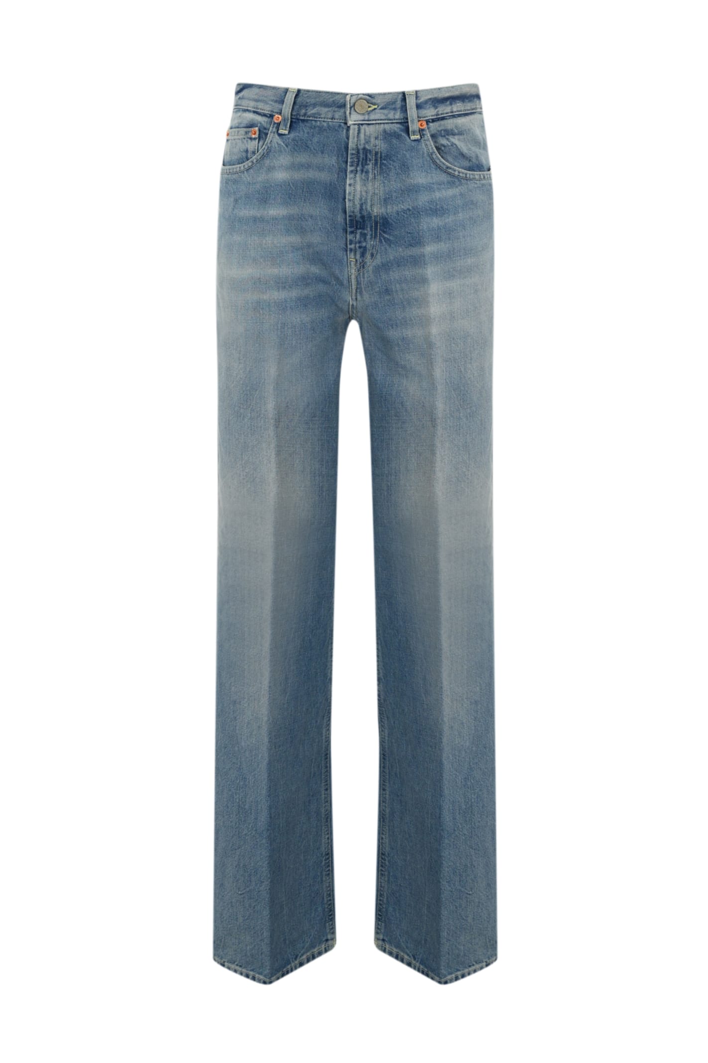 Francine Wide Leg Jeans In Denim