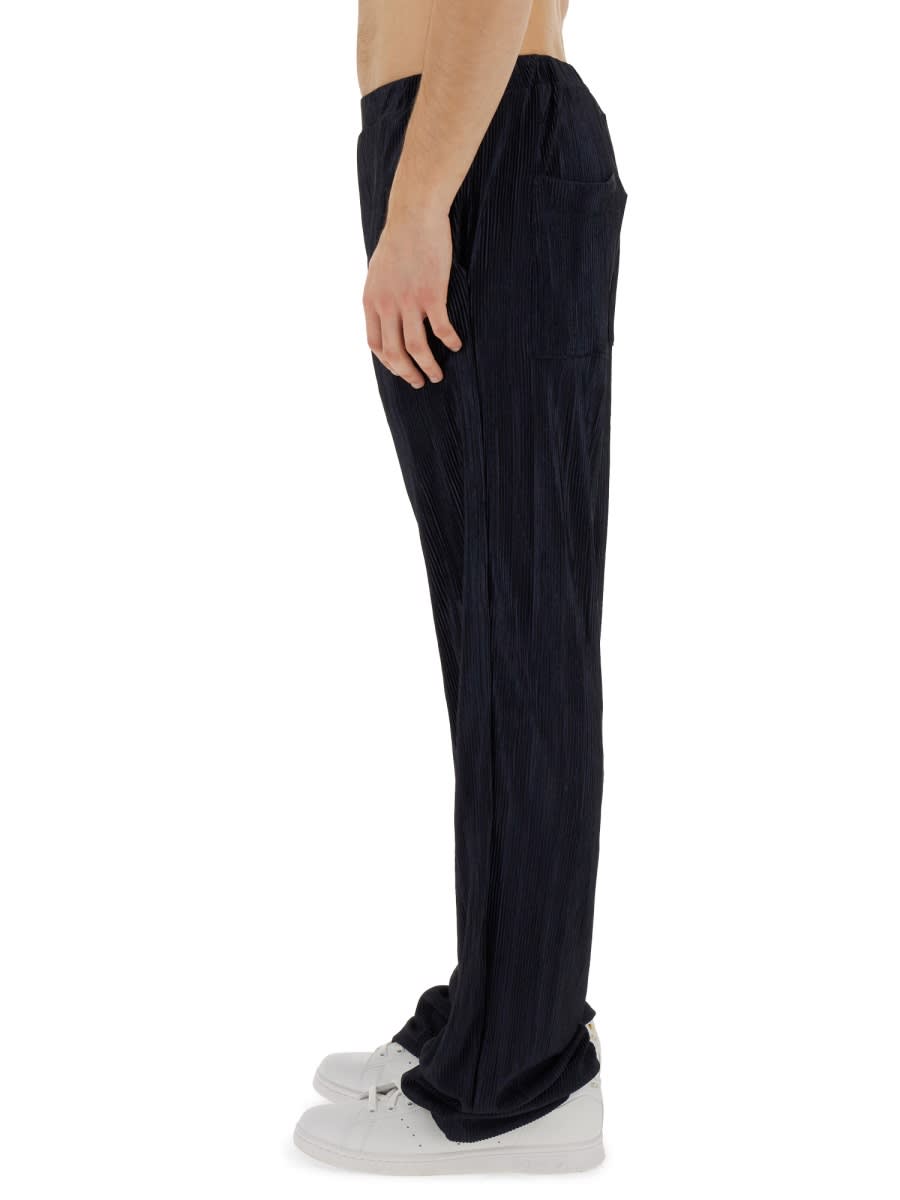 Shop Family First Milano Pleated Pants In Blue