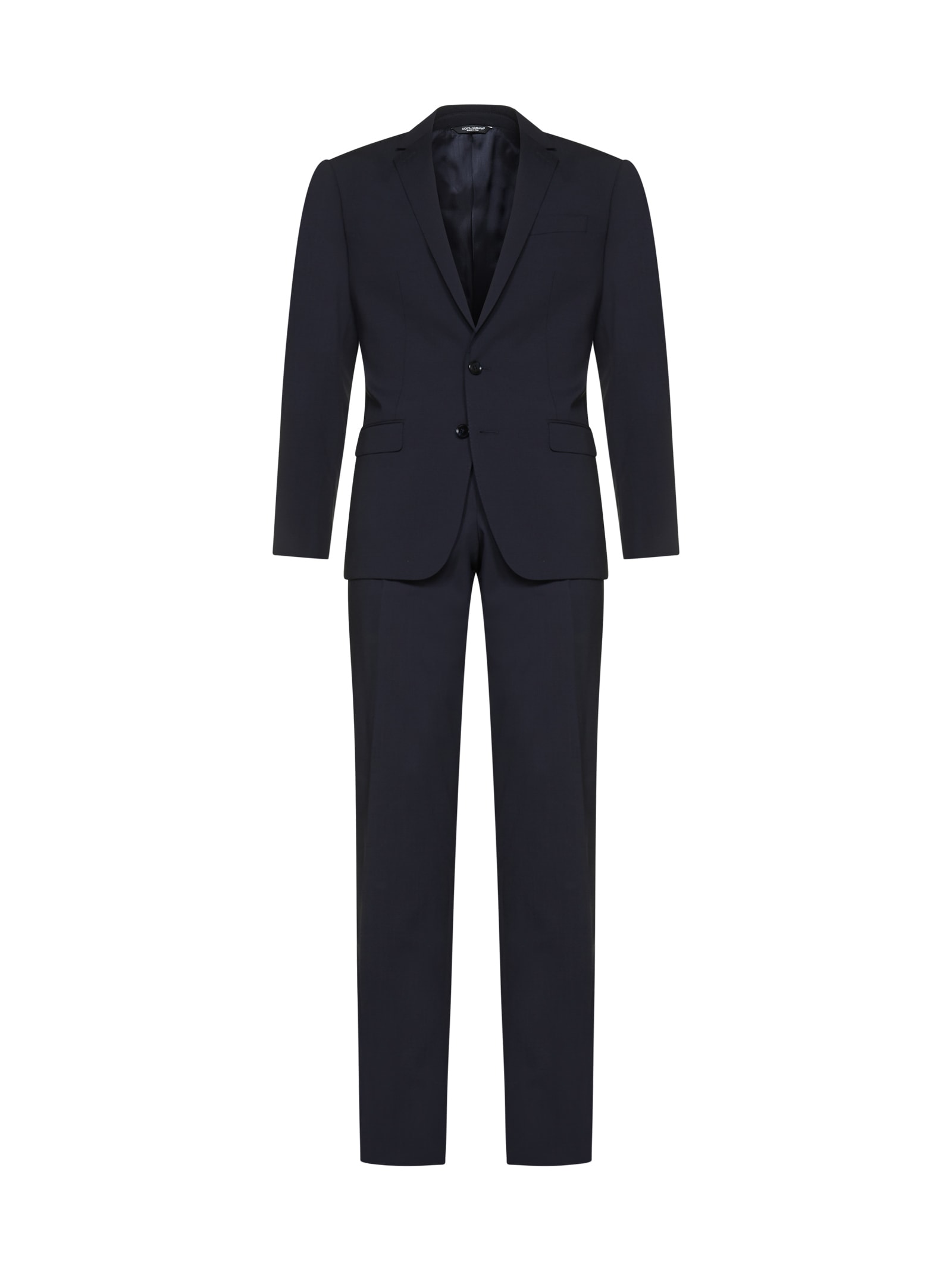 Dolce & Gabbana Suit In Blu Scurissimo