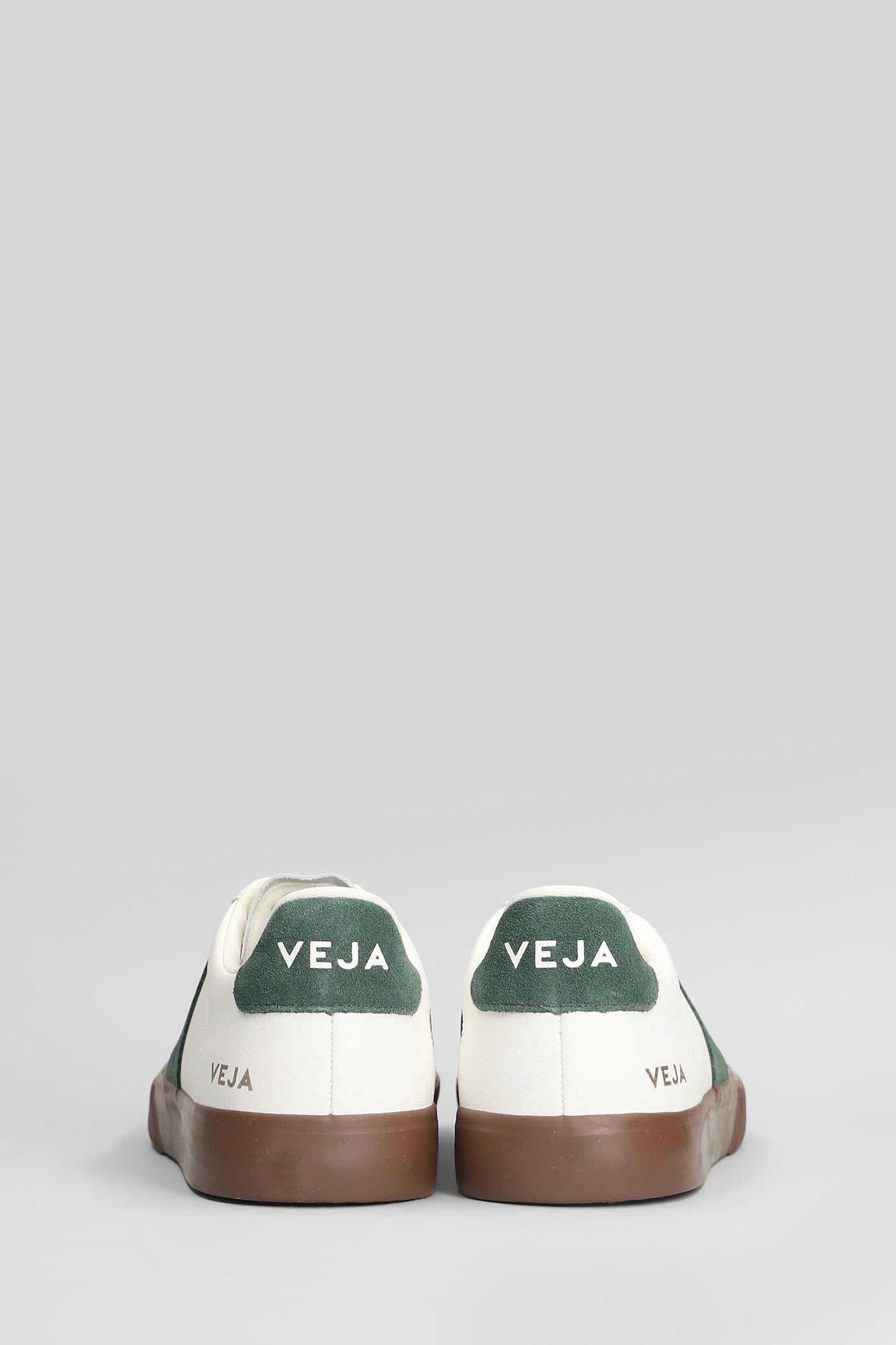 Veja Campo Sneakers In White Leather In Multi